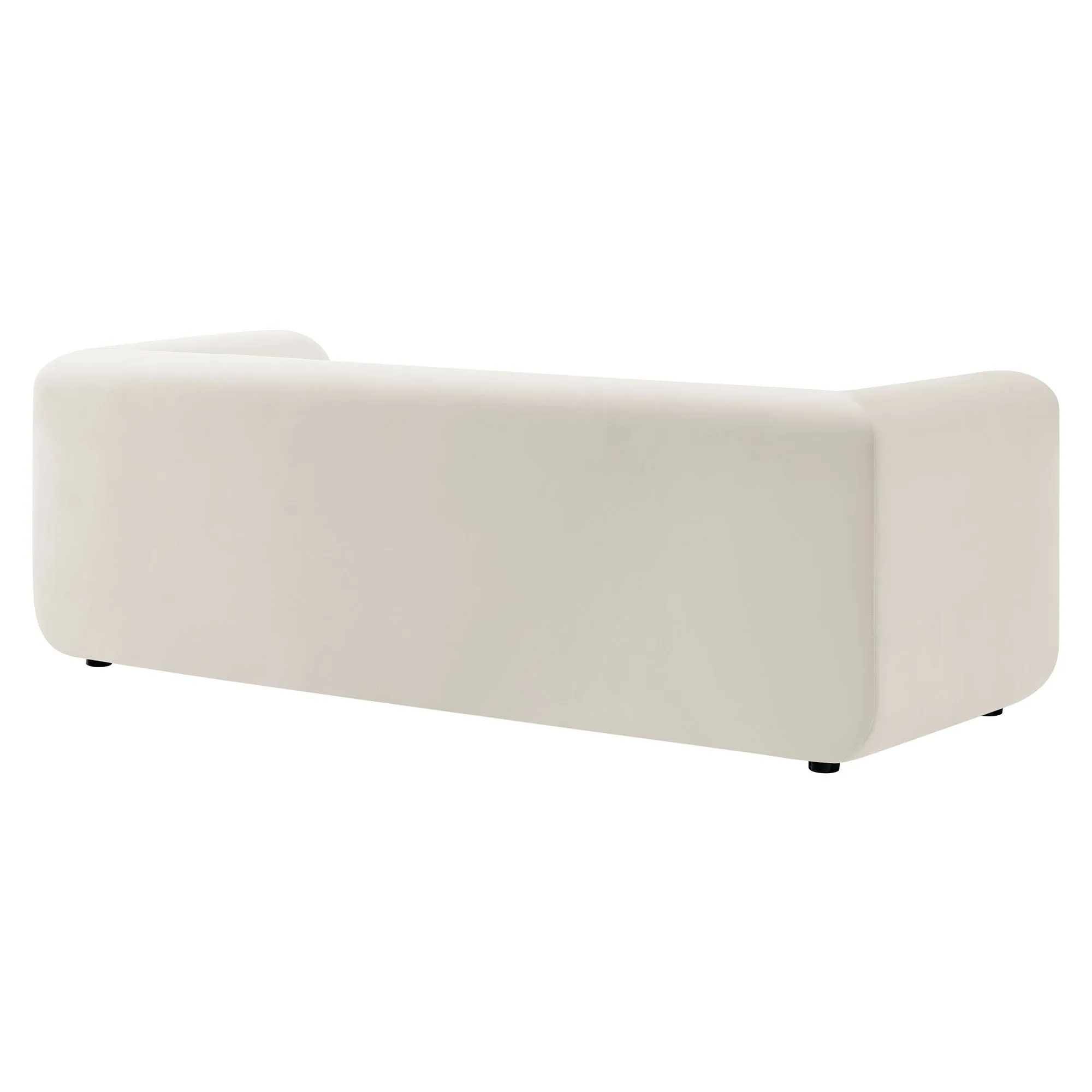 Leif 89" Performance Velvet Upholstered Sofa by Modway