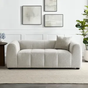 Liana   Upholstered Fabric Loveseat
