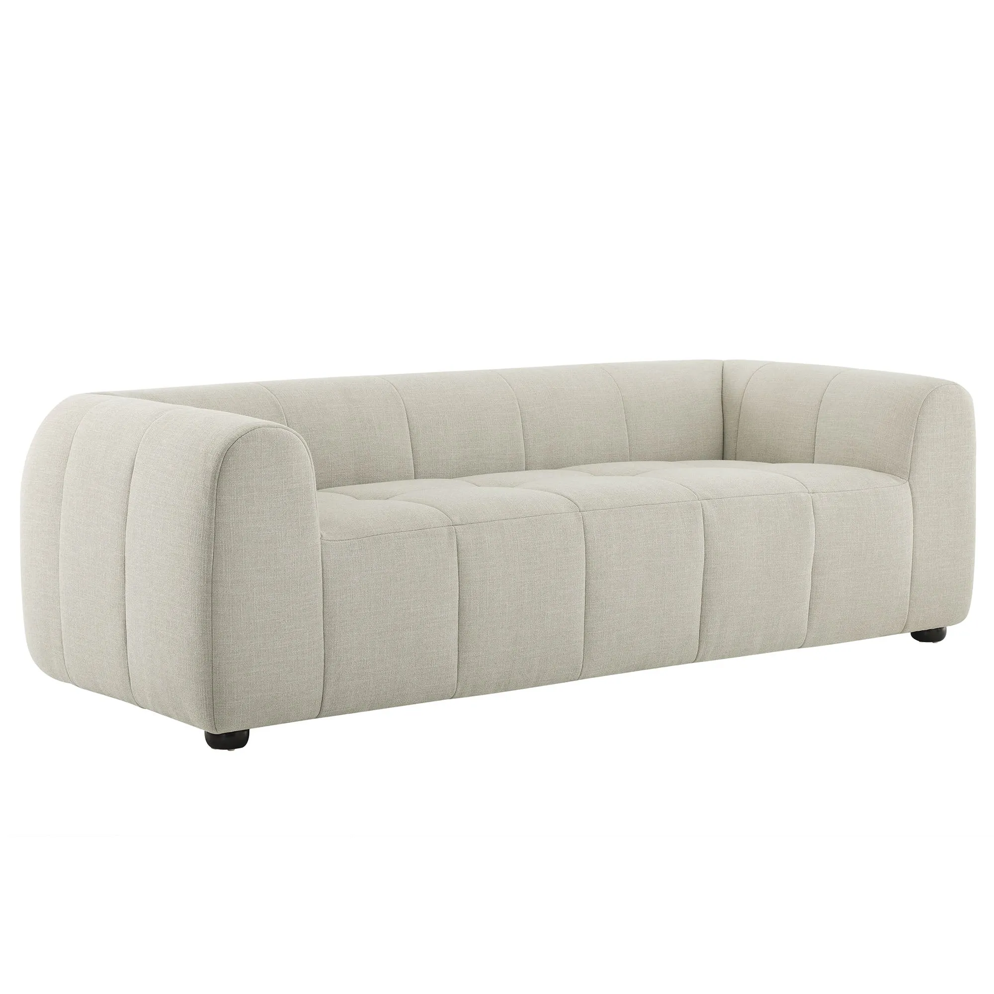 Liana   Upholstered Fabric Sofa
