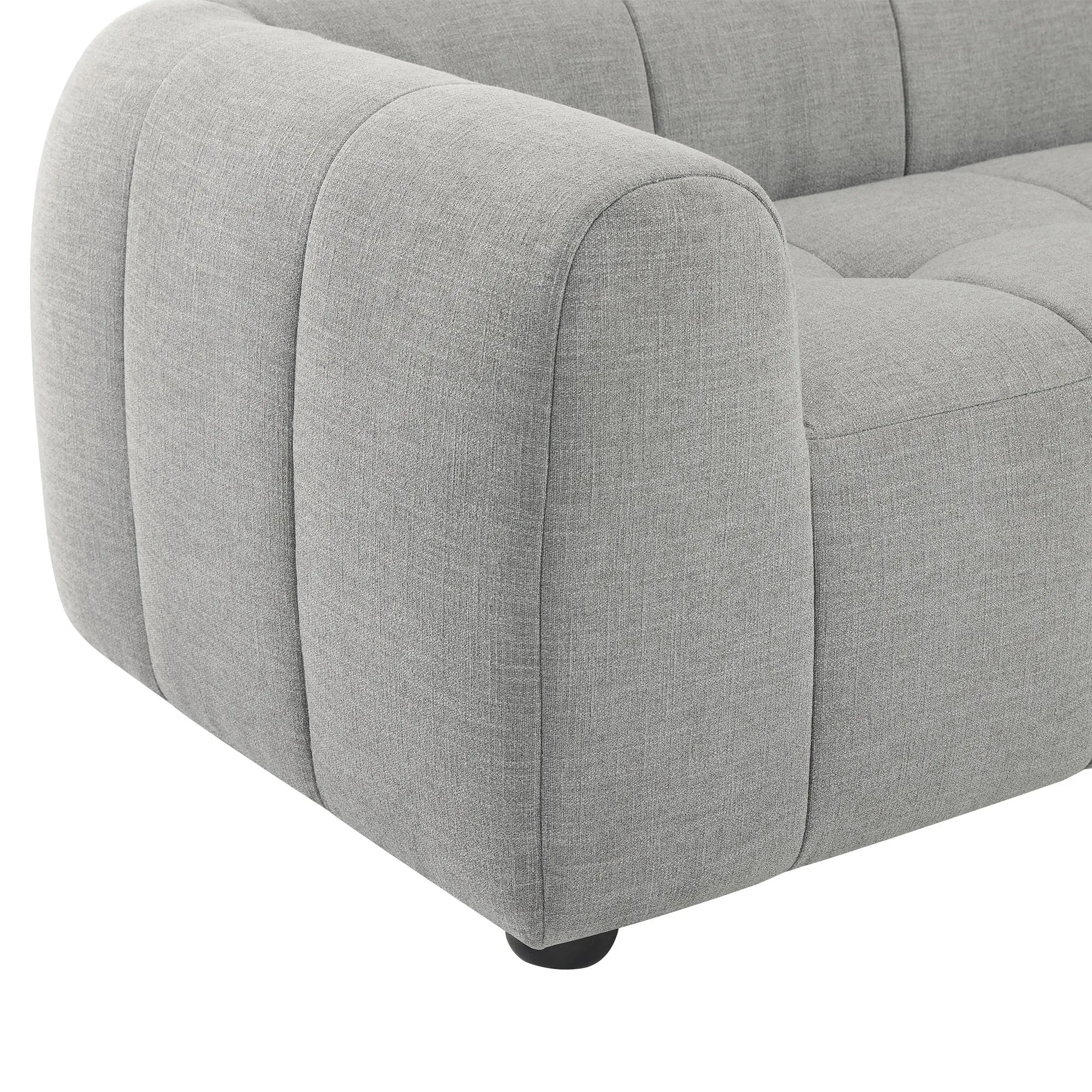 Liana   Upholstered Fabric Sofa