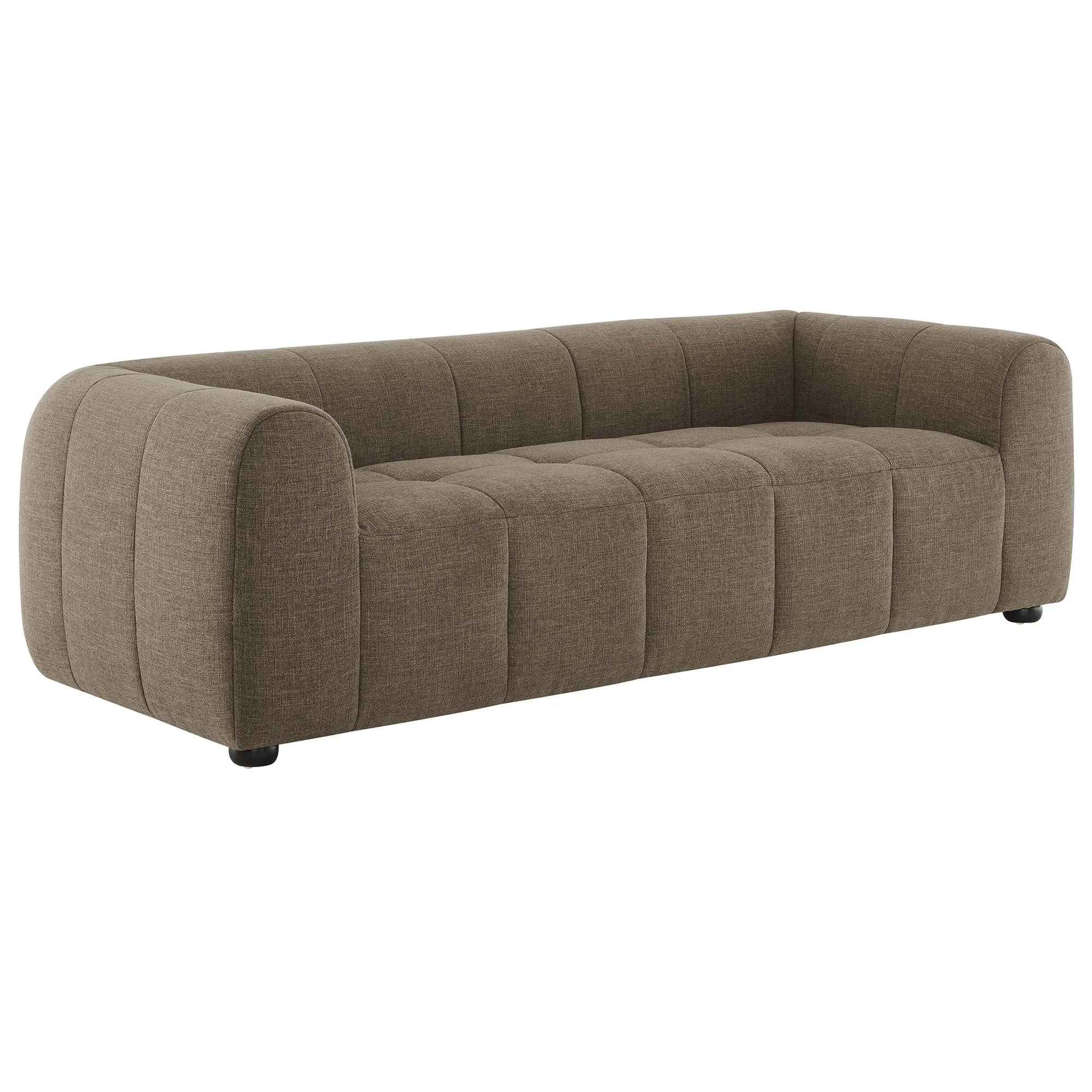 Liana   Upholstered Fabric Sofa
