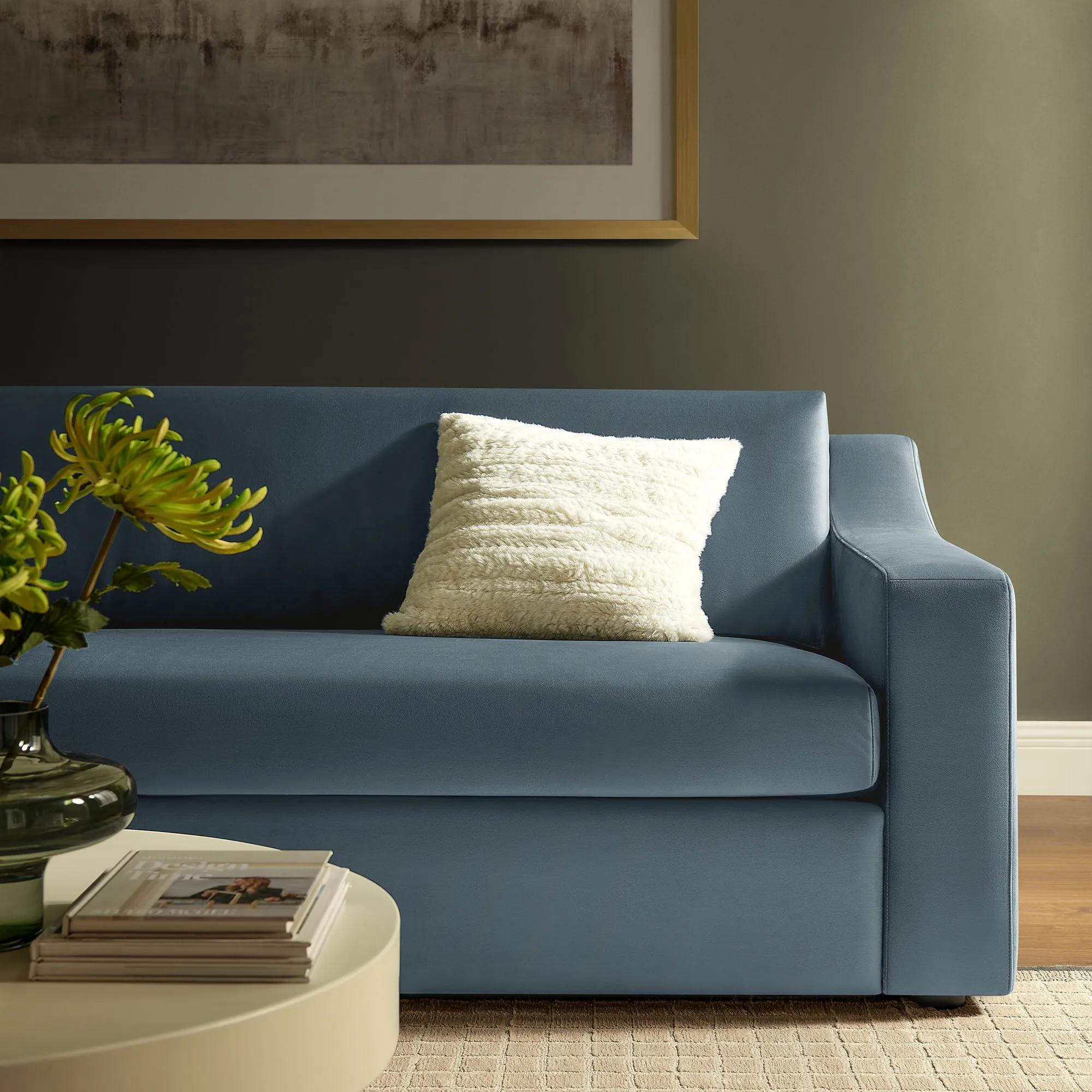 Liora Performance Velvet Sofa by Modway