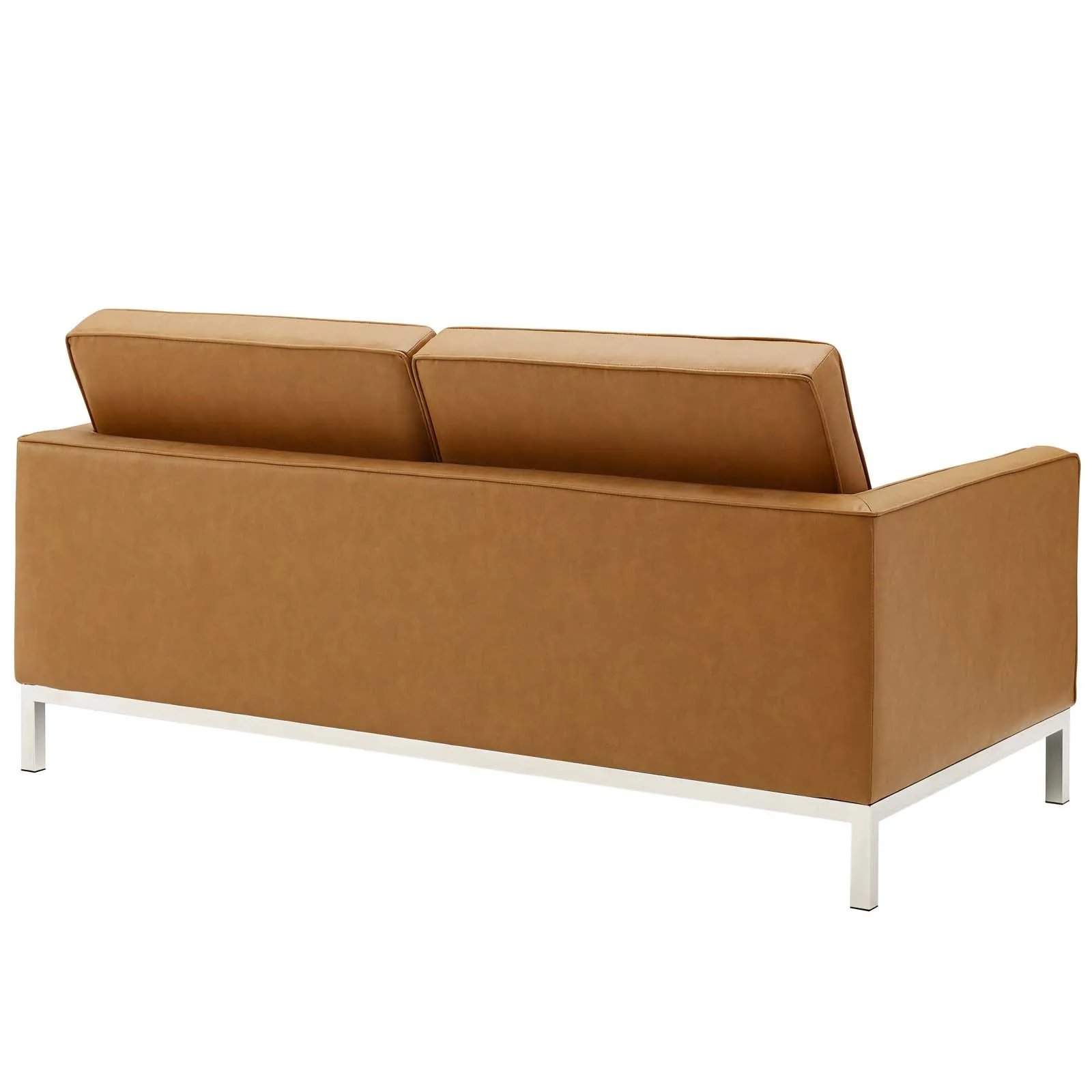 Loft 3 Piece Tufted Upholstered Faux Leather Set by Modway