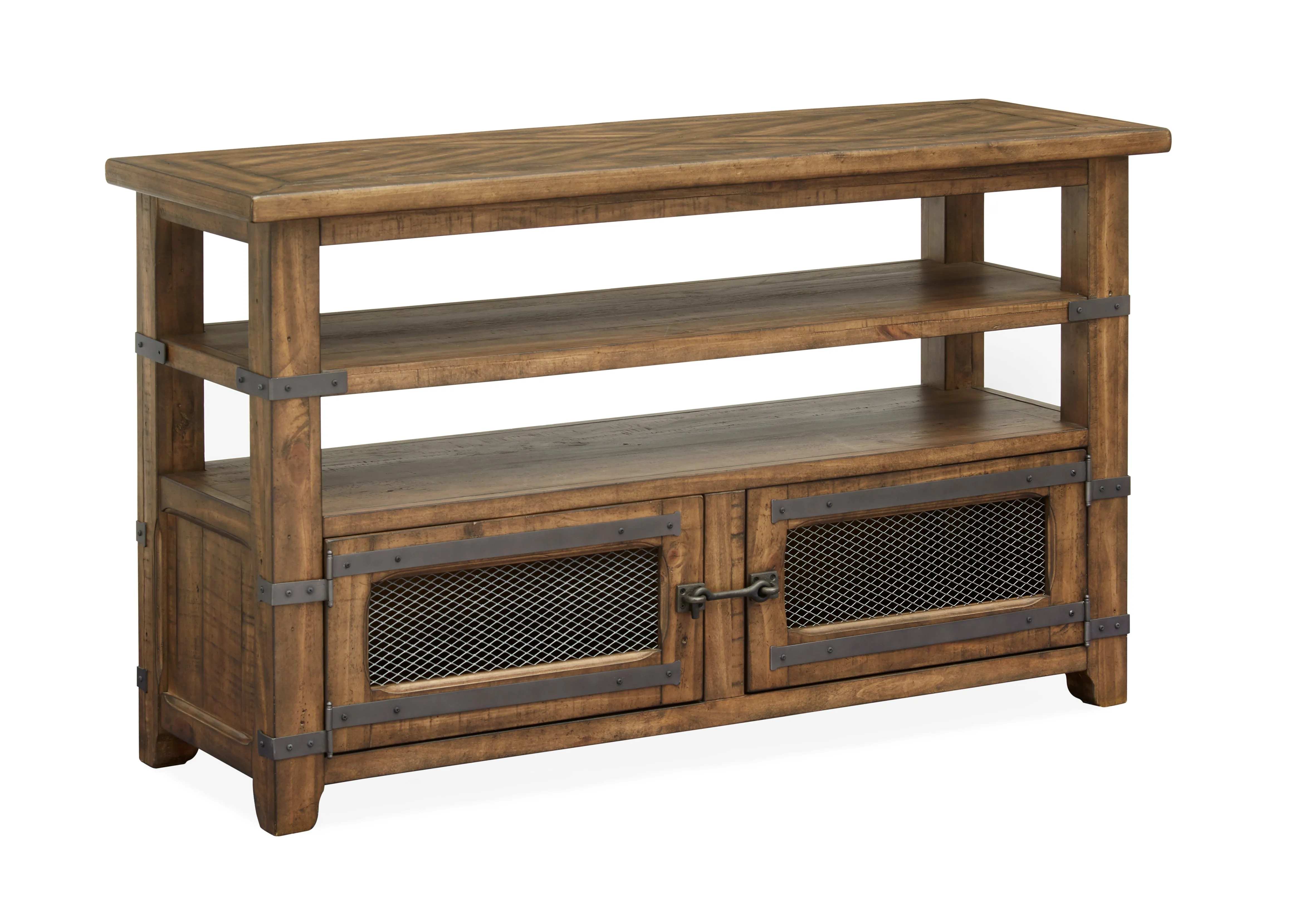 London 50" Sofa Table - Natural Pine