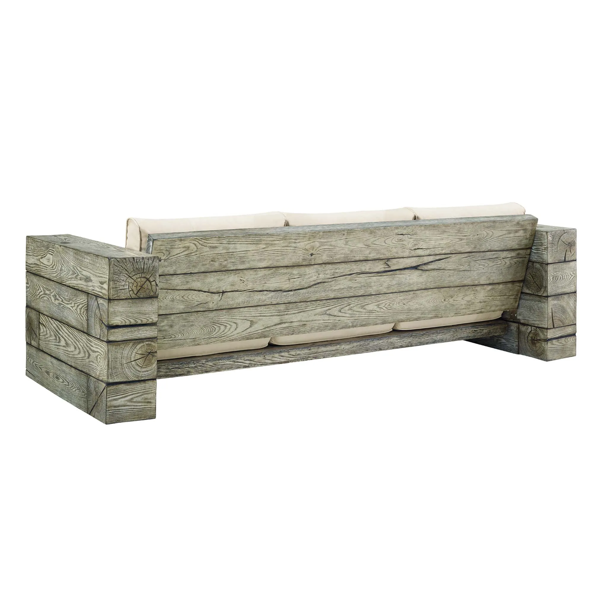 Manteo Rustic Coastal Outdoor Patio Sunbrella®  Sofa by Modway