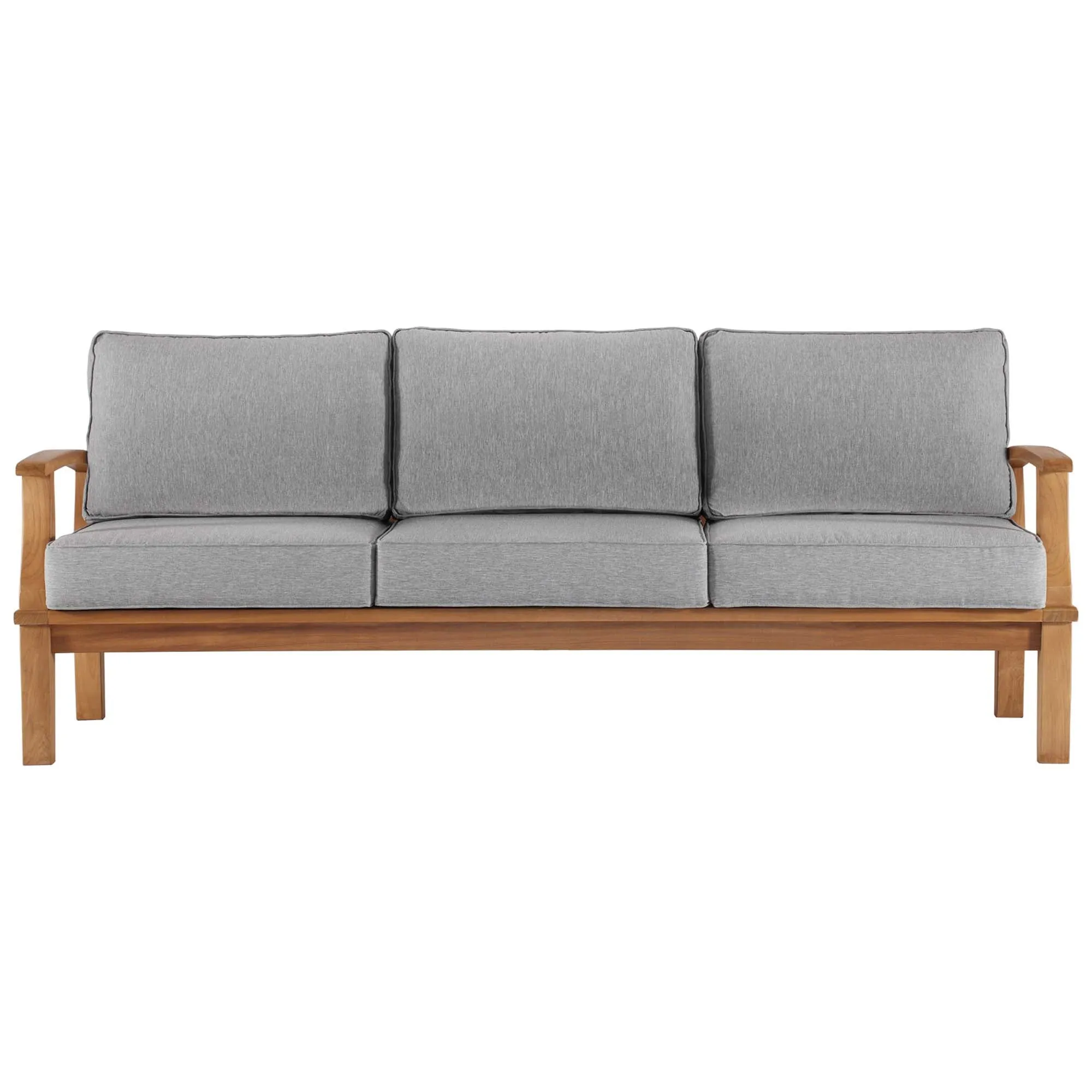 Marina Outdoor Patio Teak Sofa by Modway