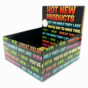 Merchandising Fixture - Corrugated Shelf Display ONLY 978120