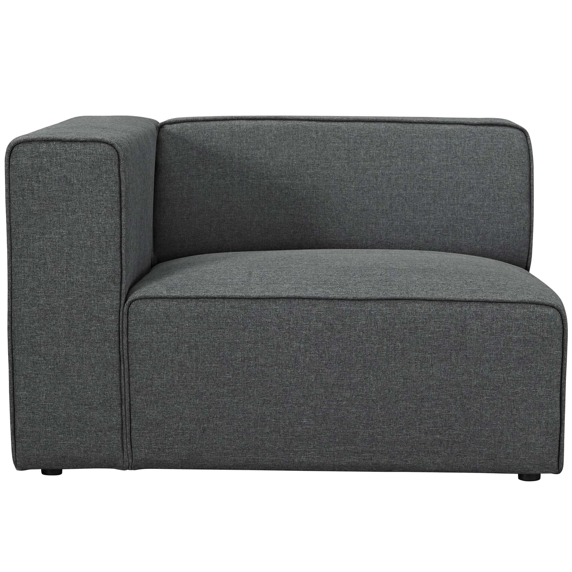 Mingle Fabric Left-Facing Sofa by Modway