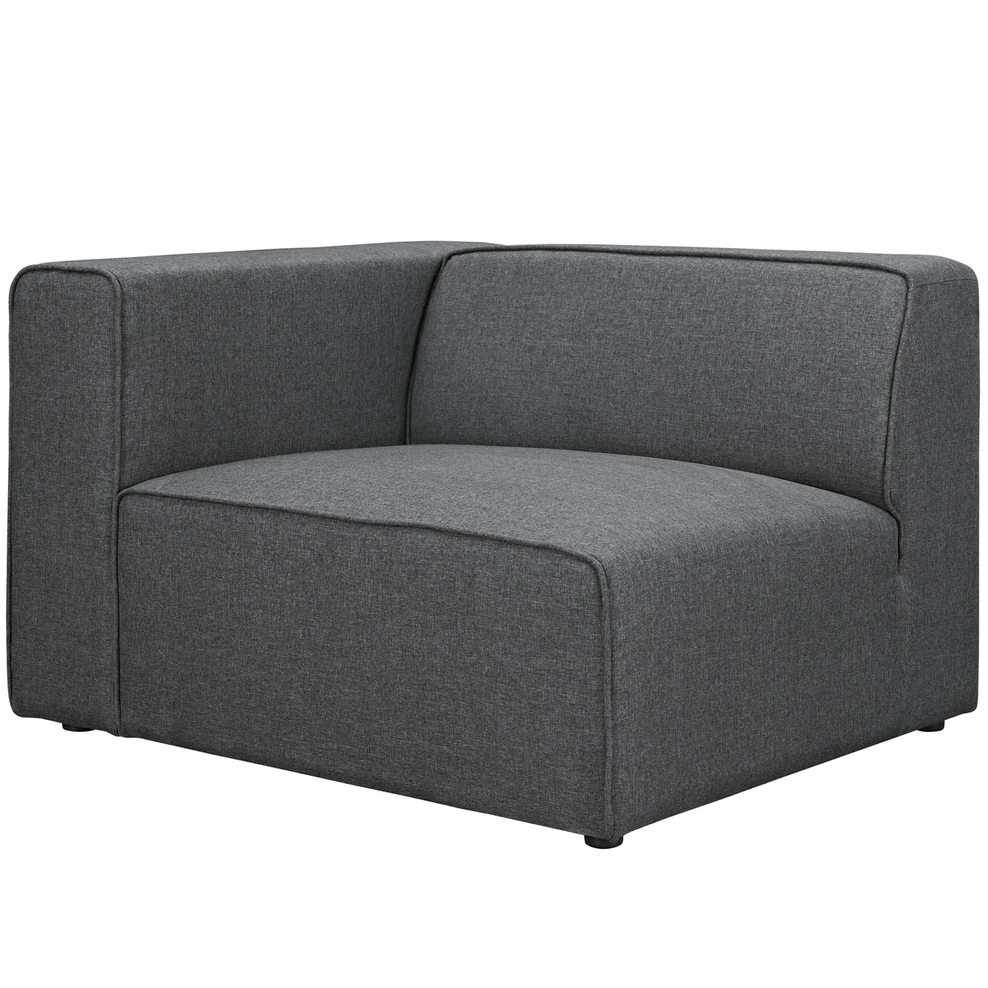 Mingle Fabric Left-Facing Sofa by Modway