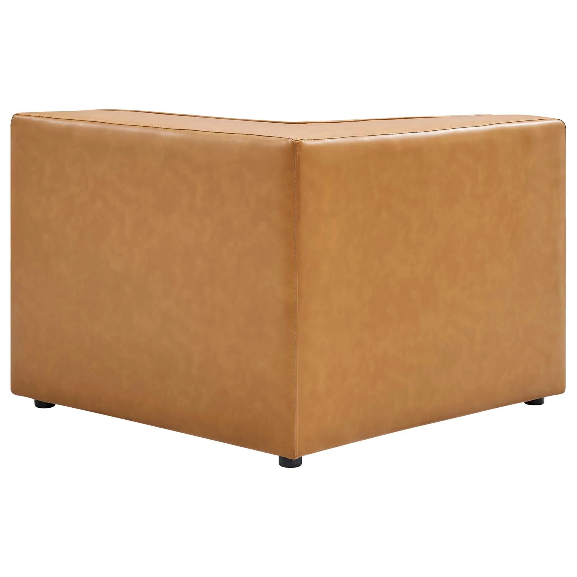 Mingle Vegan Leather Corner Chair by Modway