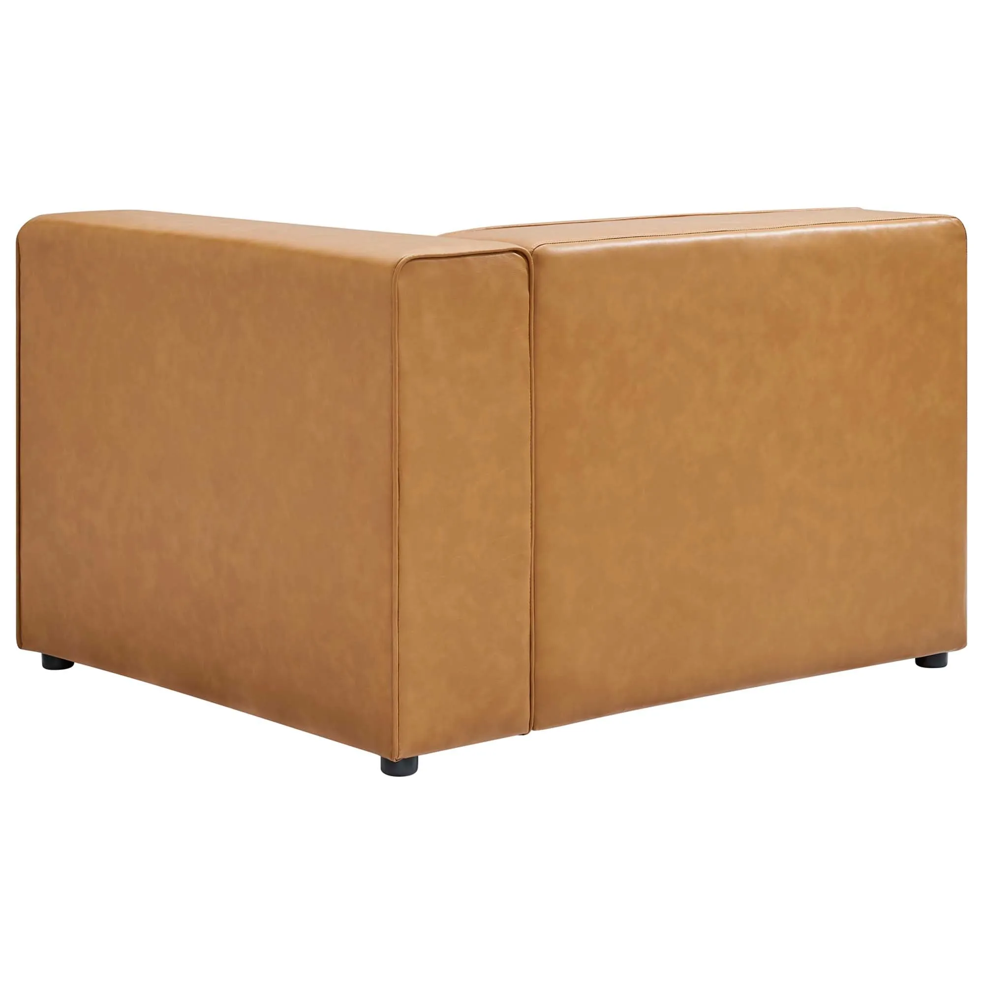 Mingle Vegan Leather Right-Arm Chair by Modway