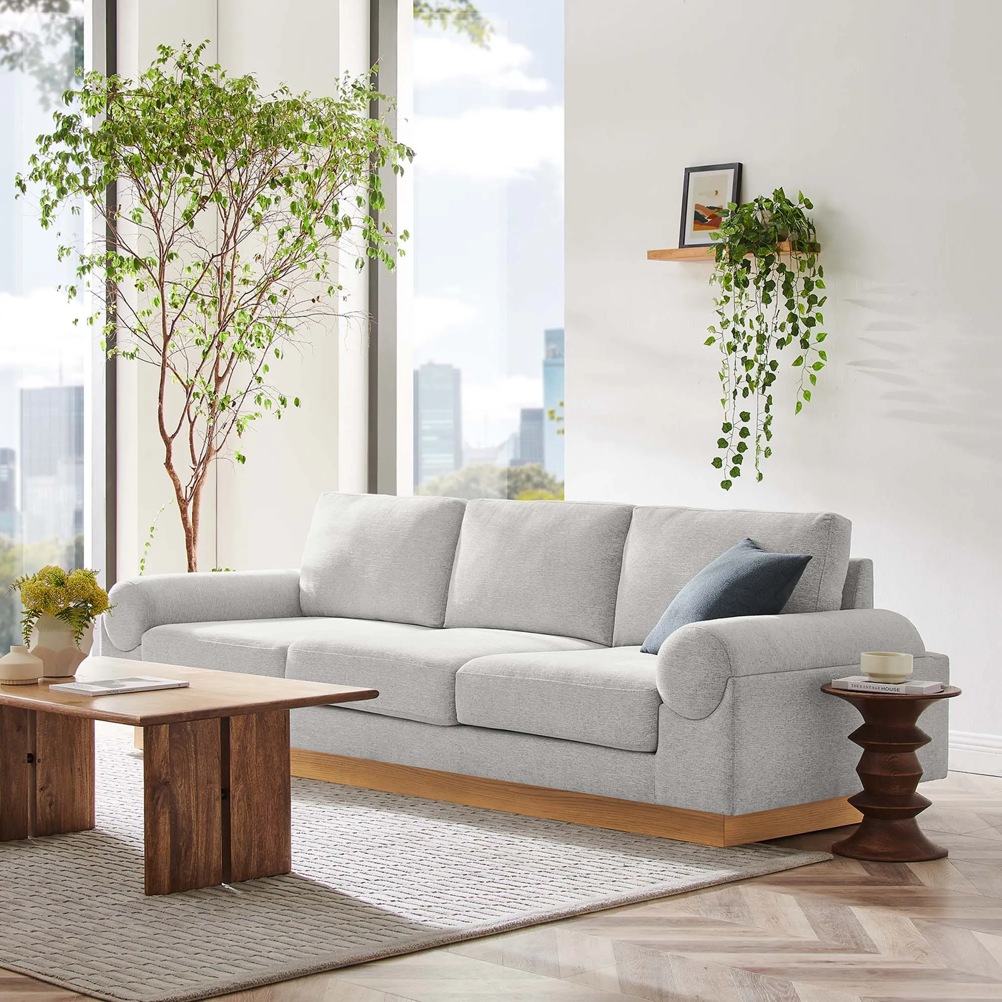 Oasis Upholstered Fabric Sofa by Modway