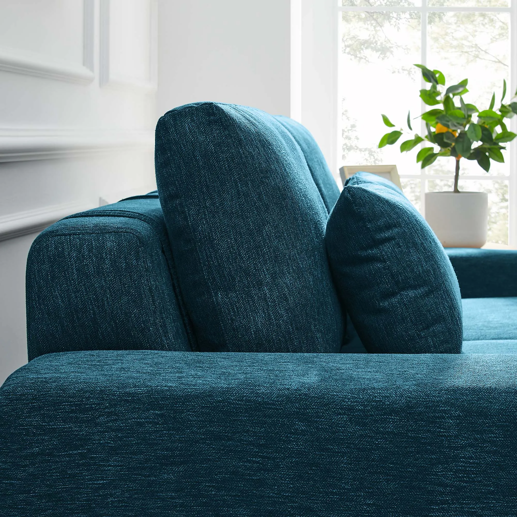 Proximity Upholstered Fabric Loveseat by Modway