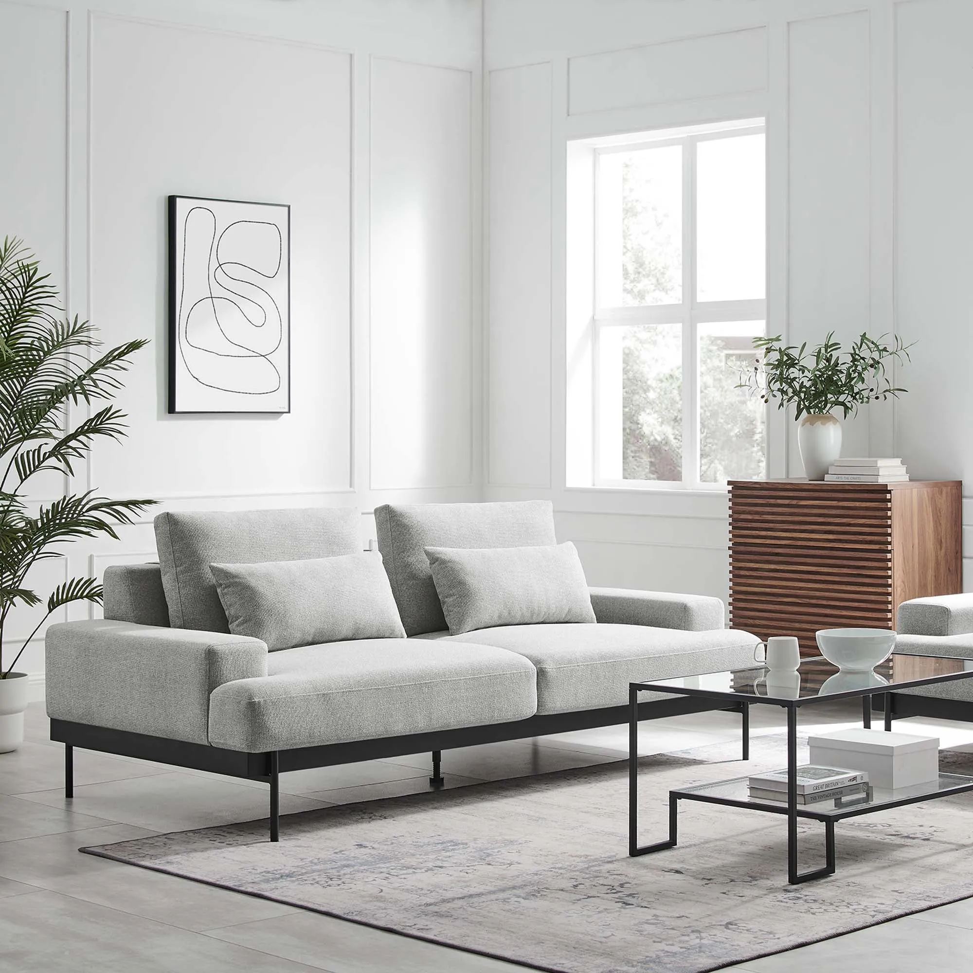 Proximity Upholstered Fabric Sofa by Modway