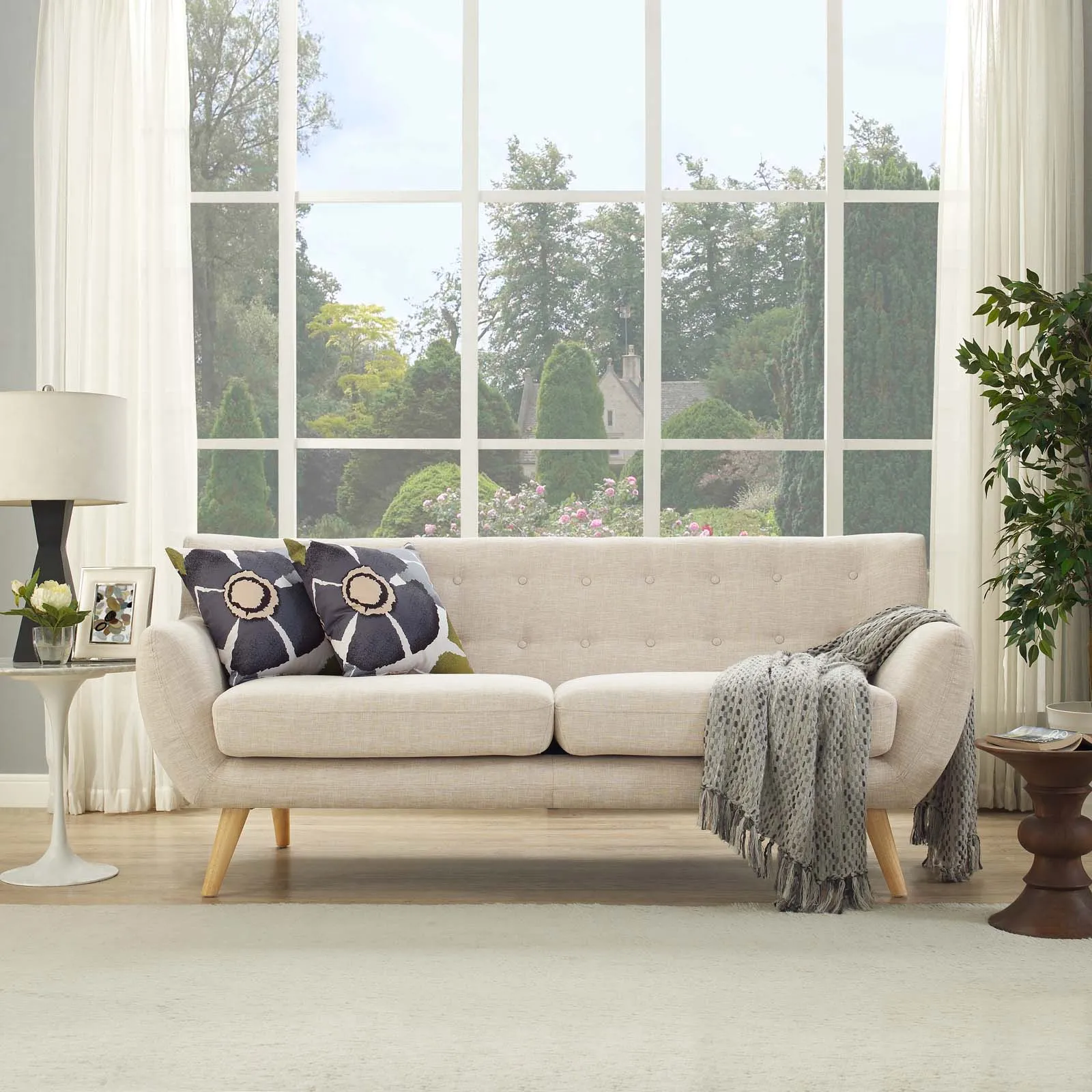 Remark Upholstered Fabric Sofa by Modway