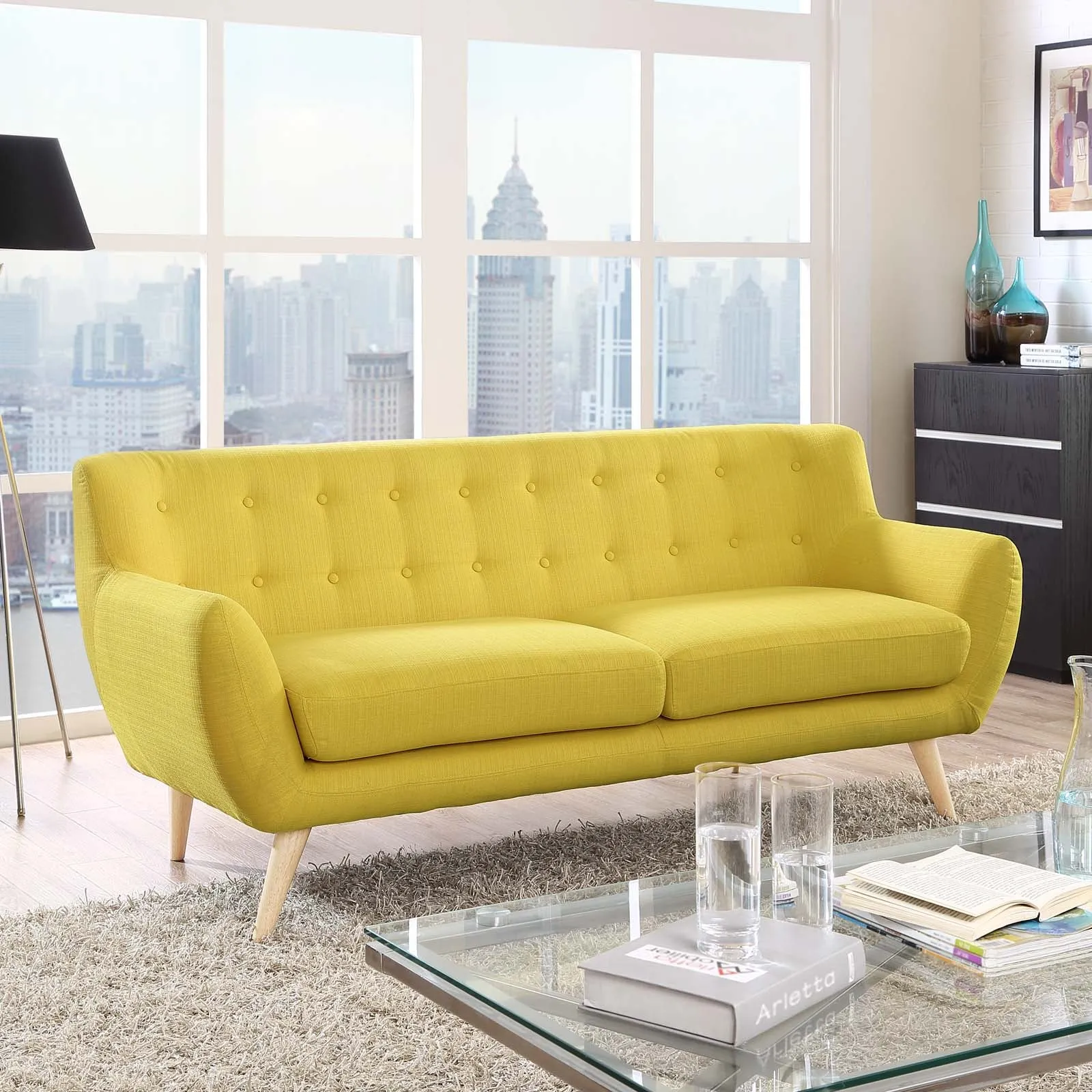 Remark Upholstered Fabric Sofa by Modway