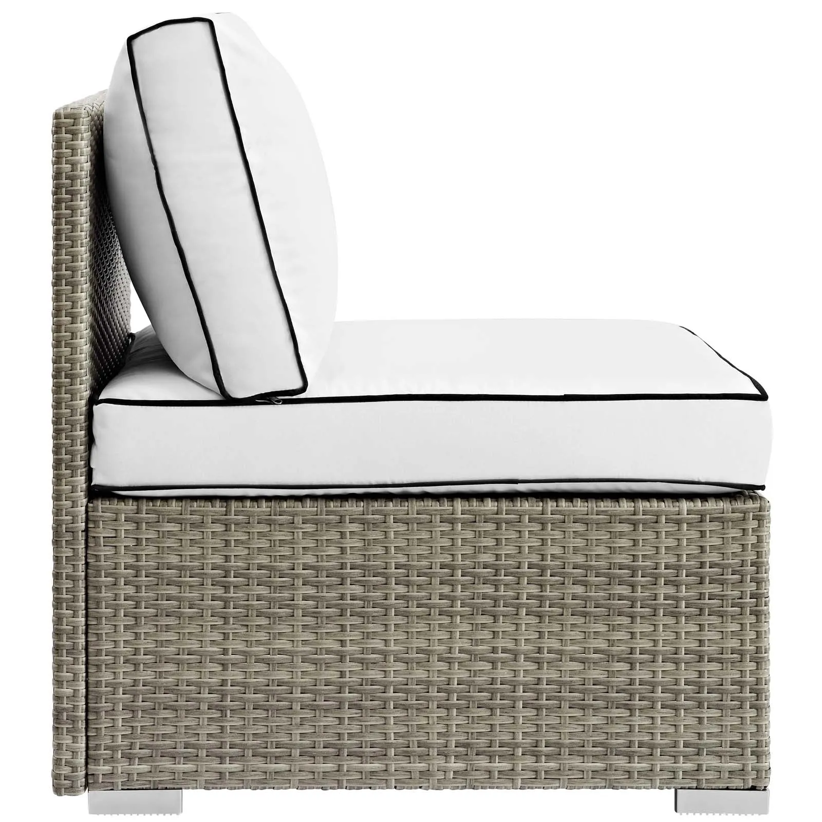 Repose Outdoor Patio Armless Chair by Modway