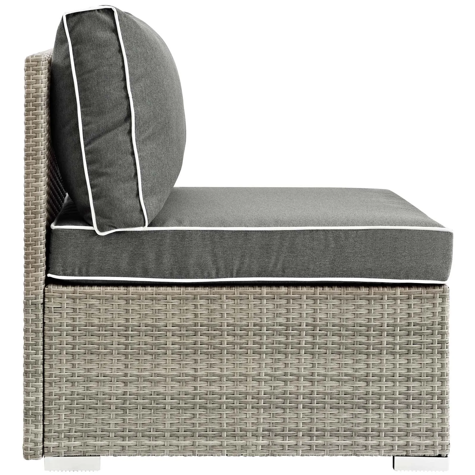 Repose Outdoor Patio Armless Chair by Modway