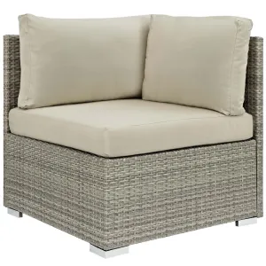 Repose Sunbrella® Fabric Outdoor Patio Corner by Modway