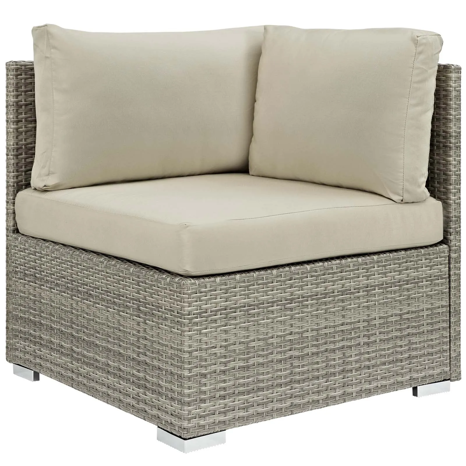 Repose Sunbrella® Fabric Outdoor Patio Corner by Modway