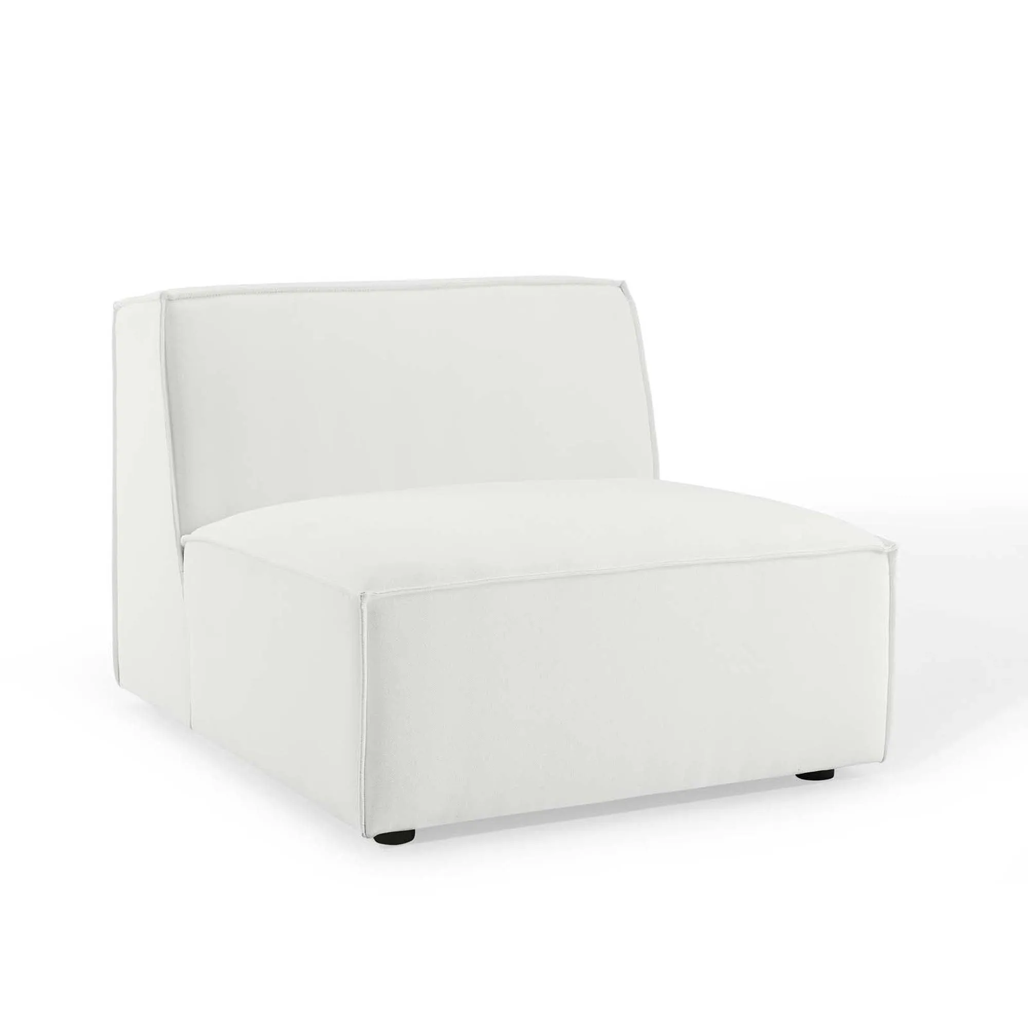 Restore Sectional Sofa Armless Chair by Modway