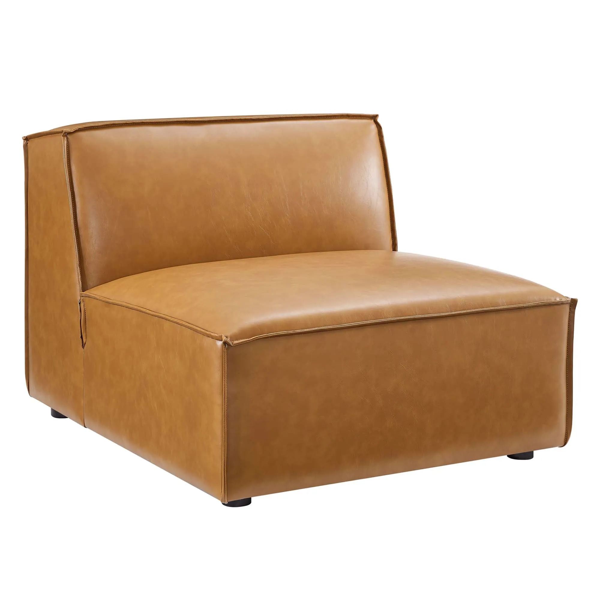 Restore Vegan Leather 3-Piece Sofa by Modway