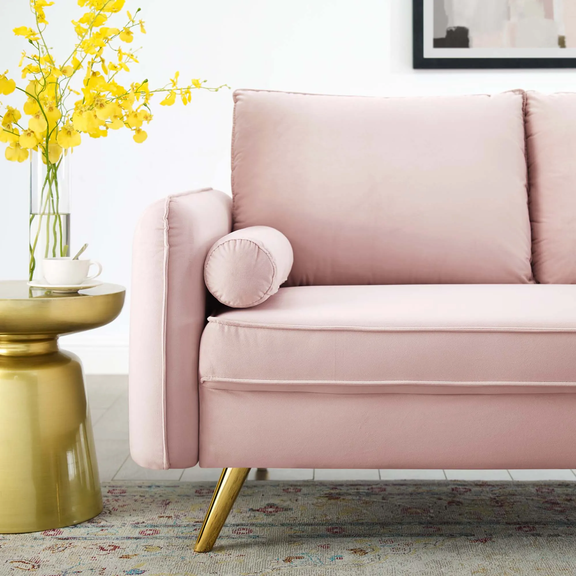 Revive Performance Velvet Loveseat by Modway