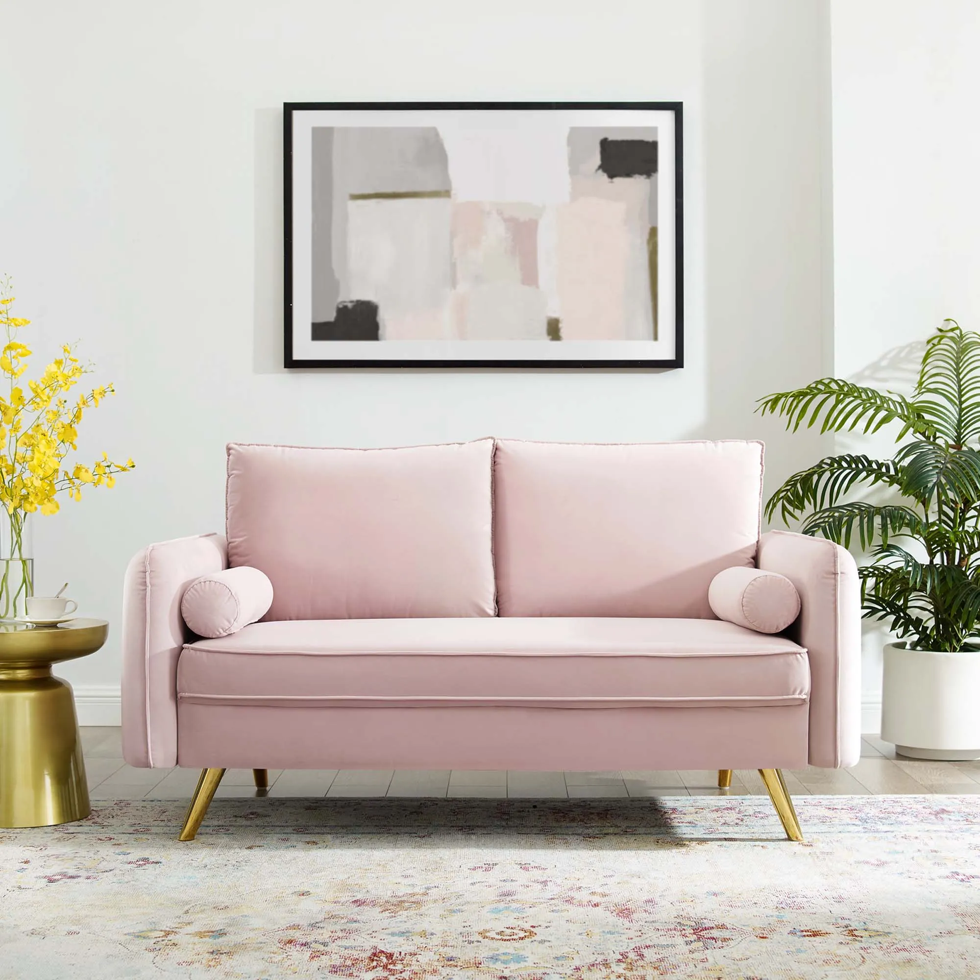 Revive Performance Velvet Loveseat by Modway