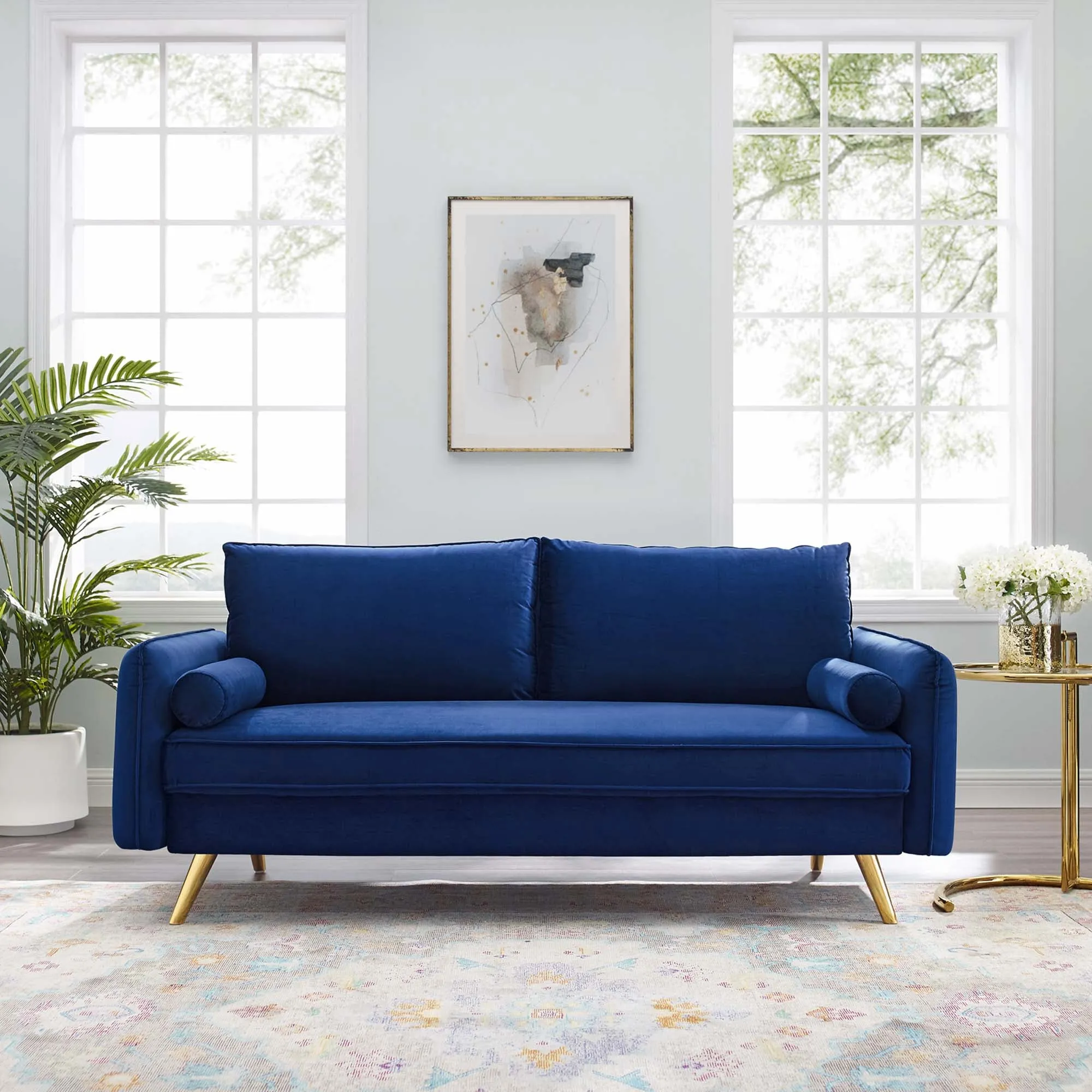 Revive Performance Velvet Sofa by Modway
