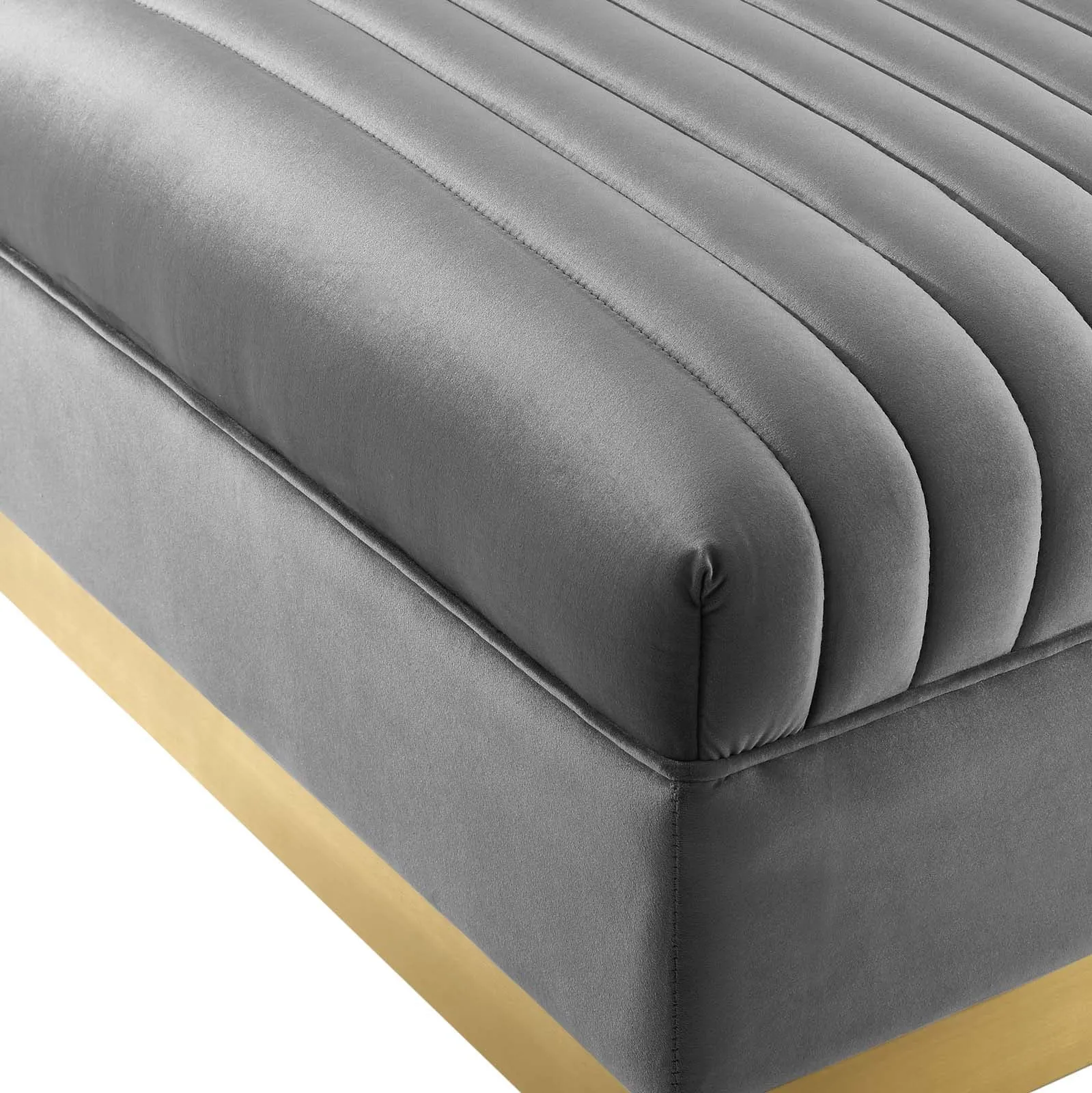 Sanguine 3 Piece Performance Velvet Sectional Sofa Set by Modway