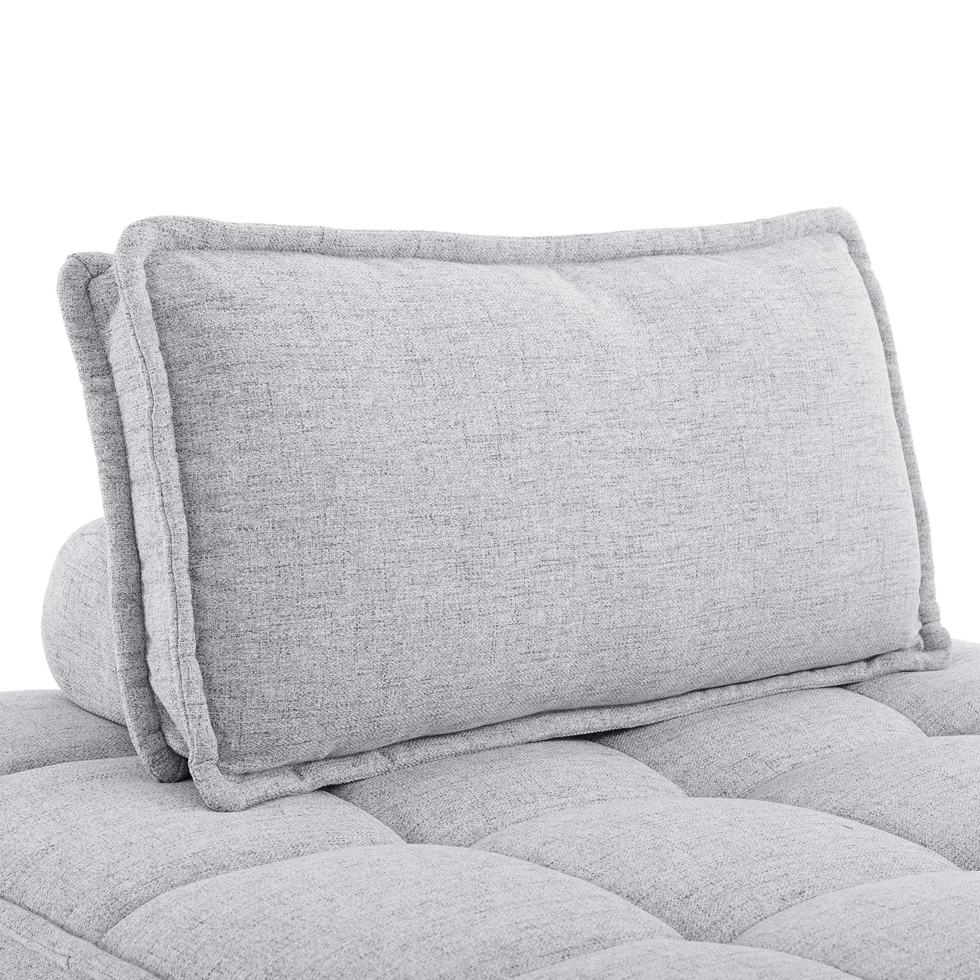 Saunter 5-Piece Tufted Fabric Fabric Sectional Sofa by Modway
