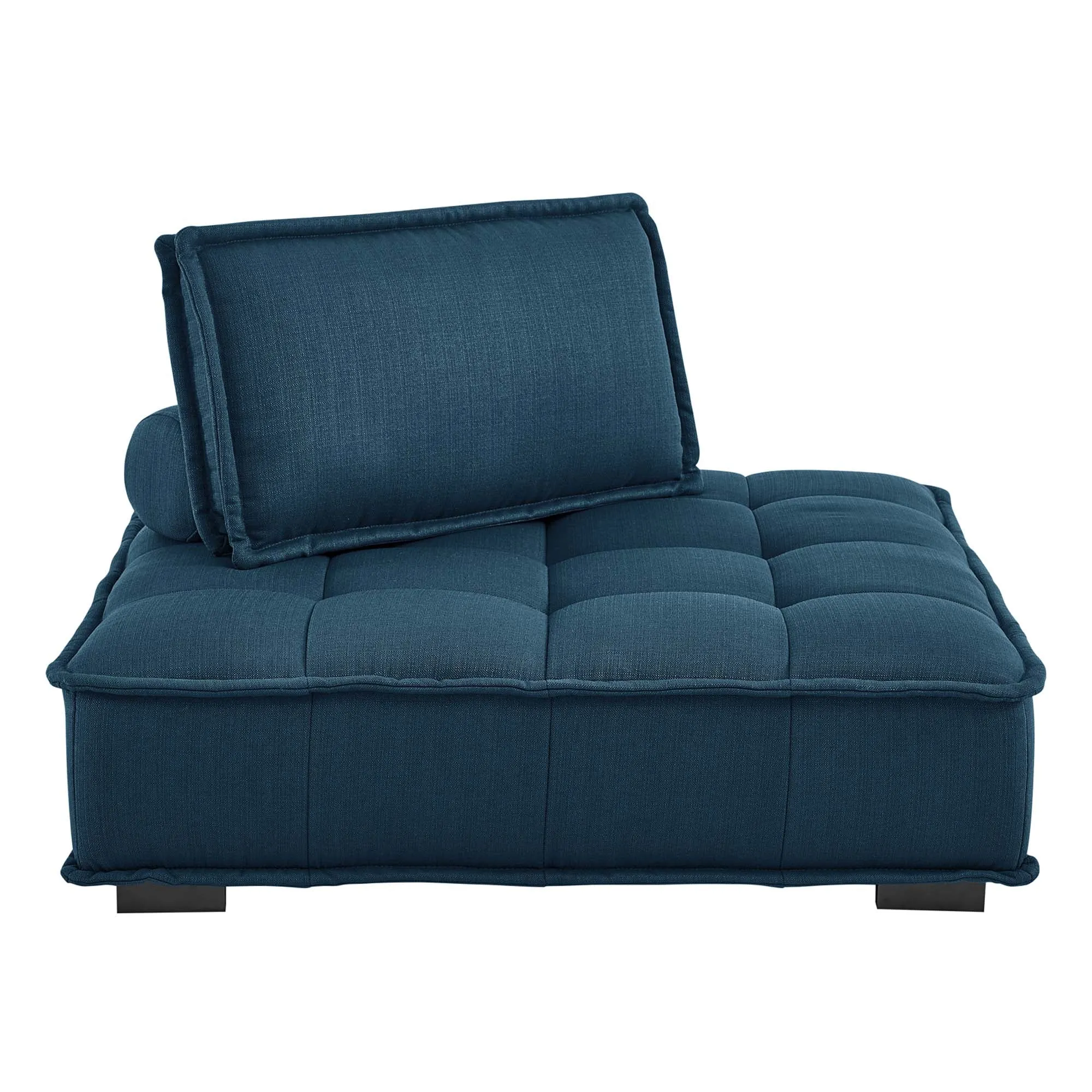 Saunter Tufted Fabric Armless Chair by Modway