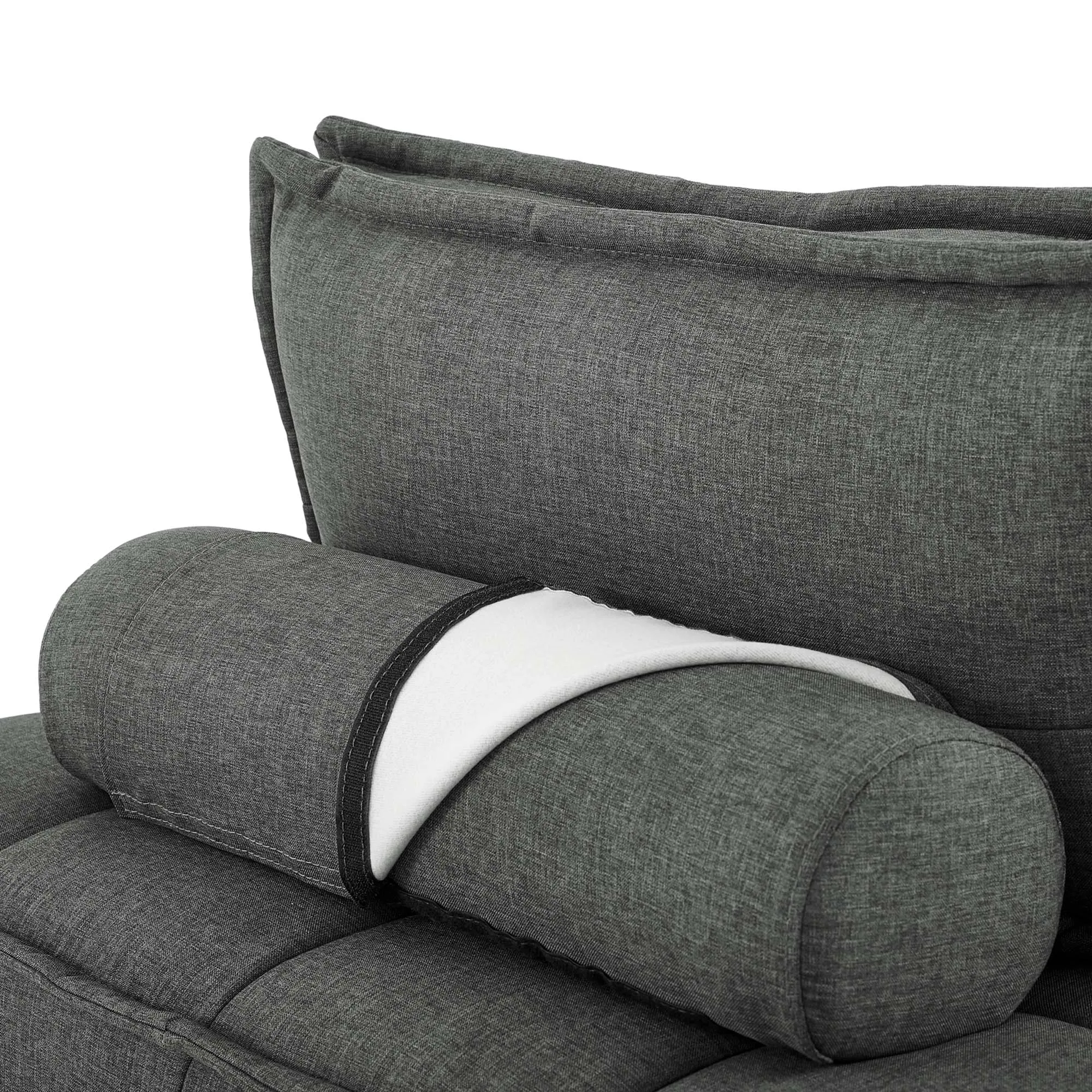 Saunter Tufted Fabric Armless Chair by Modway