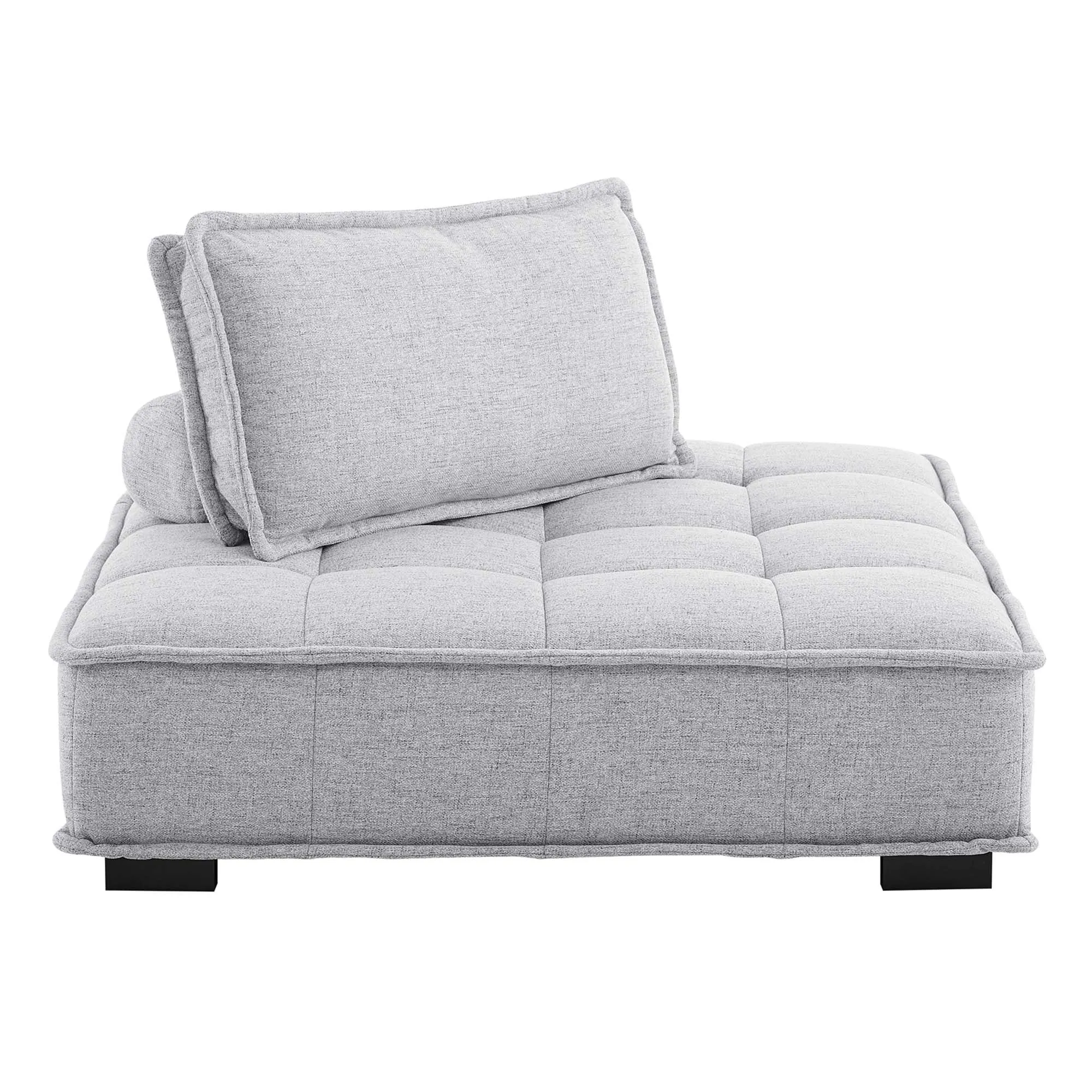 Saunter Tufted Fabric Armless Chair by Modway