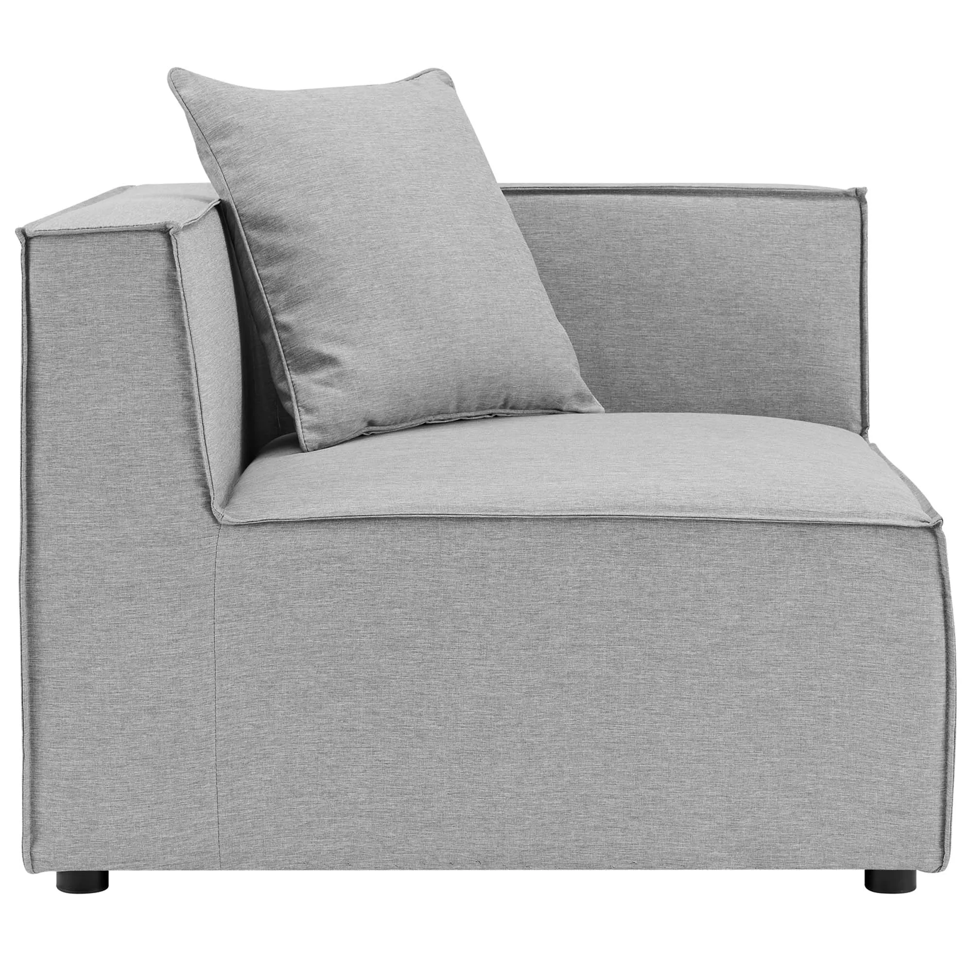 Saybrook Outdoor Patio Upholstered 3-Piece Sectional Sofa by Modway