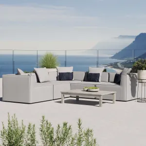 Saybrook Outdoor Patio Upholstered 5-Piece Sectional Sofa by Modway