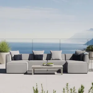 Saybrook Outdoor Patio Upholstered 6-Piece Sectional Sofa by Modway