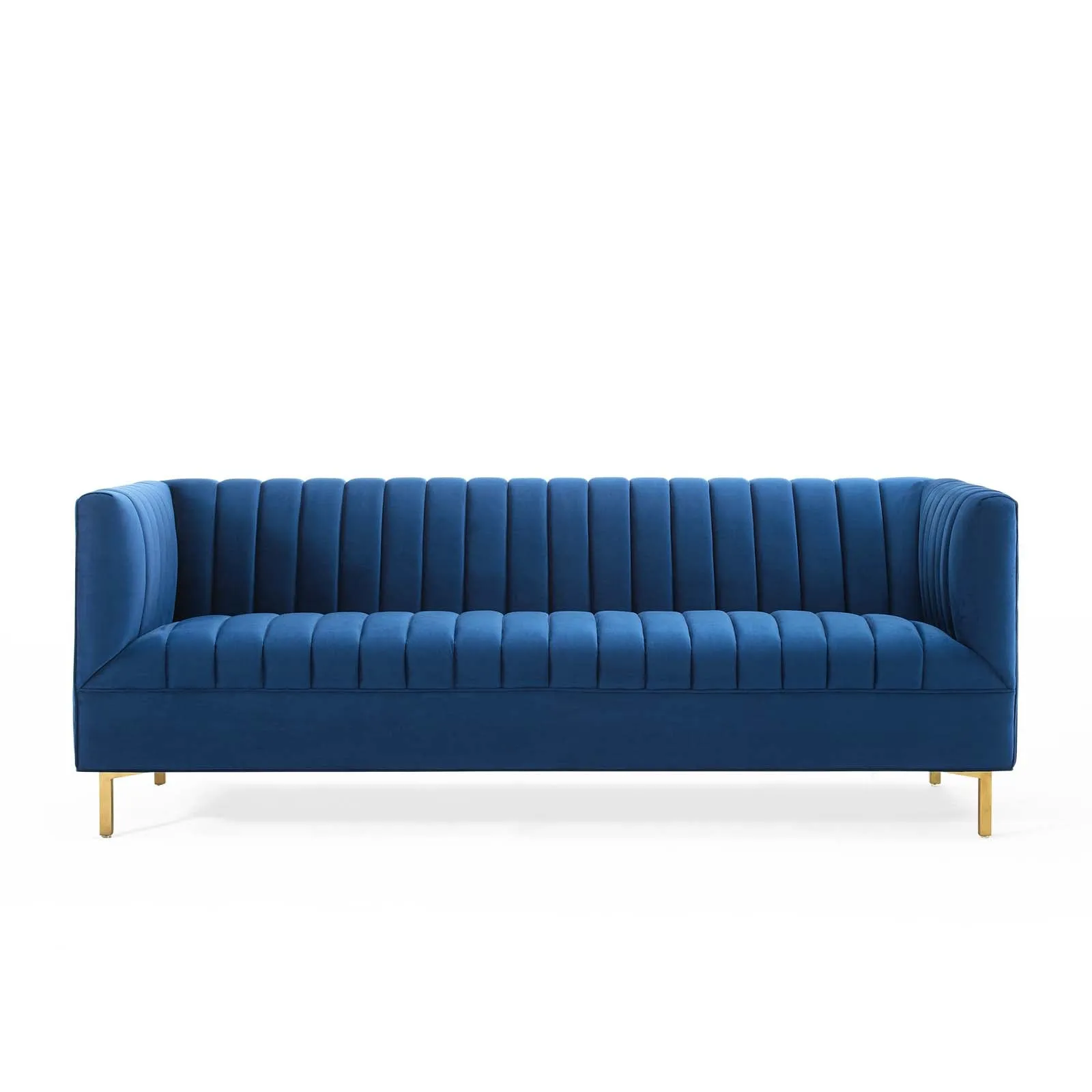 Shift Channel Tufted Performance Velvet Sofa by Modway