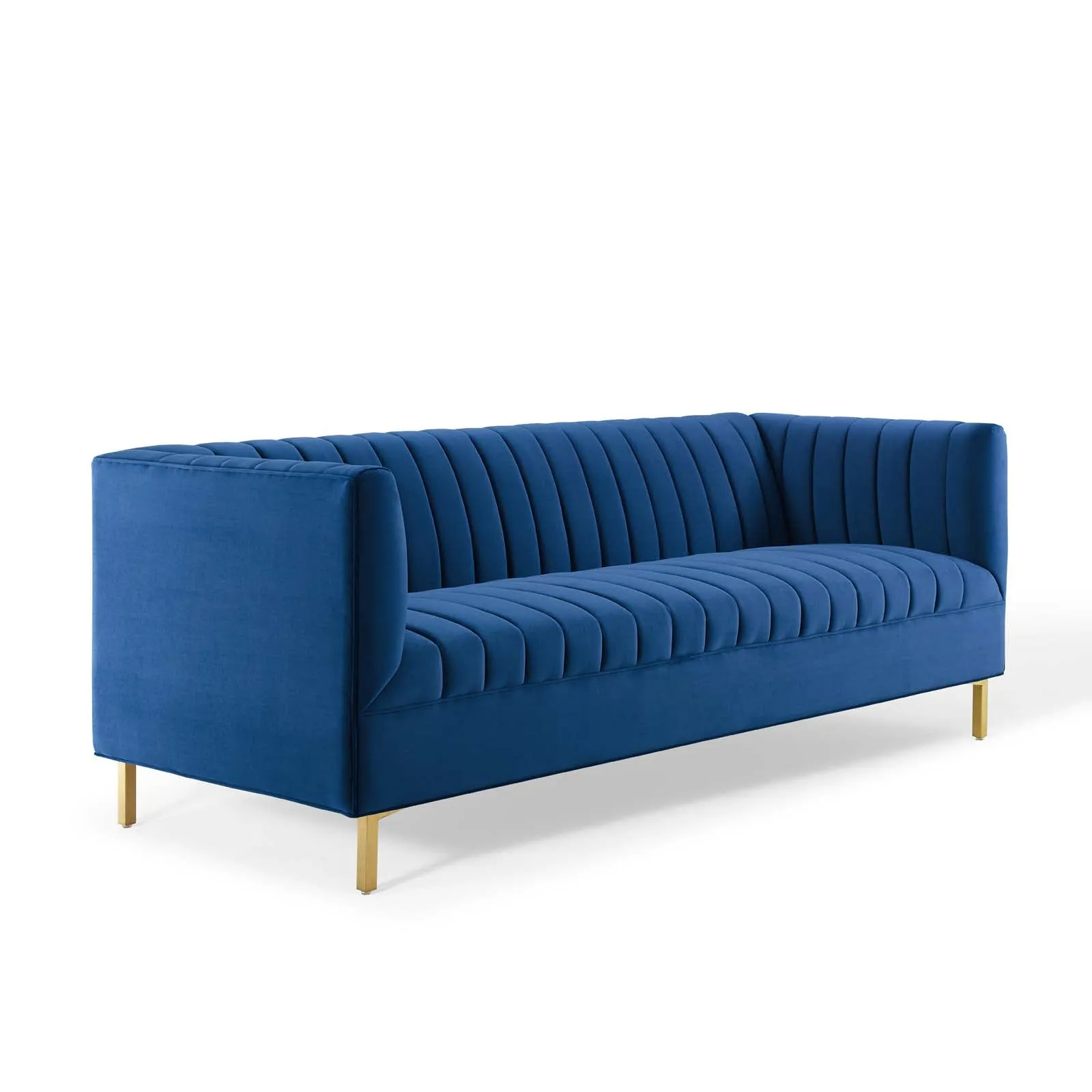 Shift Channel Tufted Performance Velvet Sofa by Modway