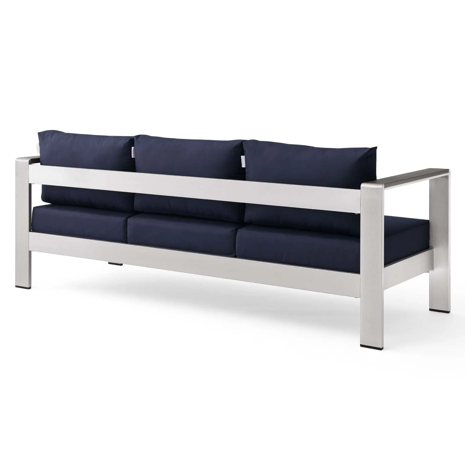 Shore Outdoor Patio Aluminum Sofa by Modway