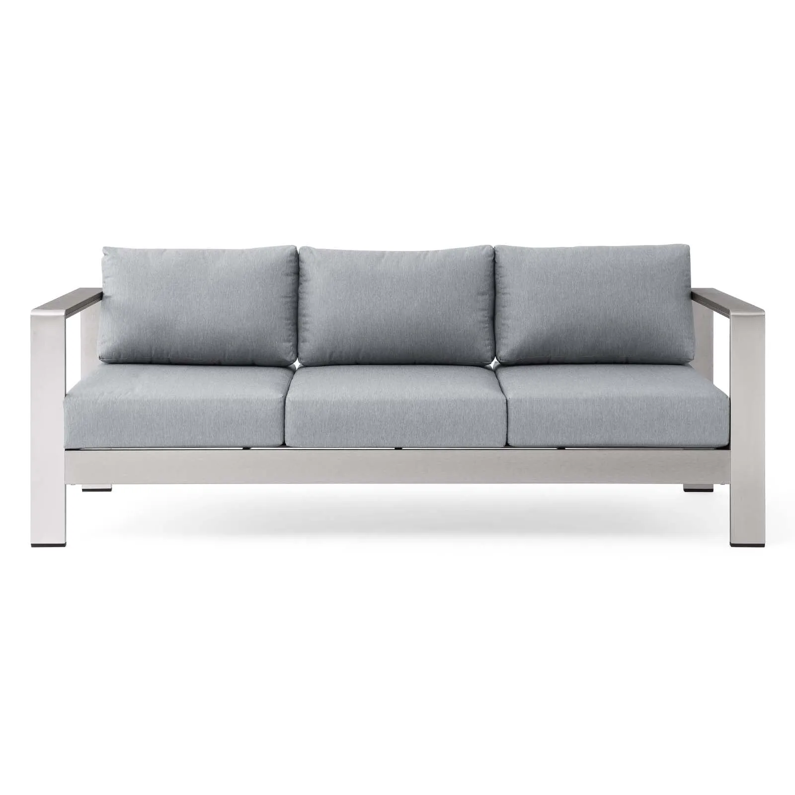 Shore Outdoor Patio Aluminum Sofa by Modway