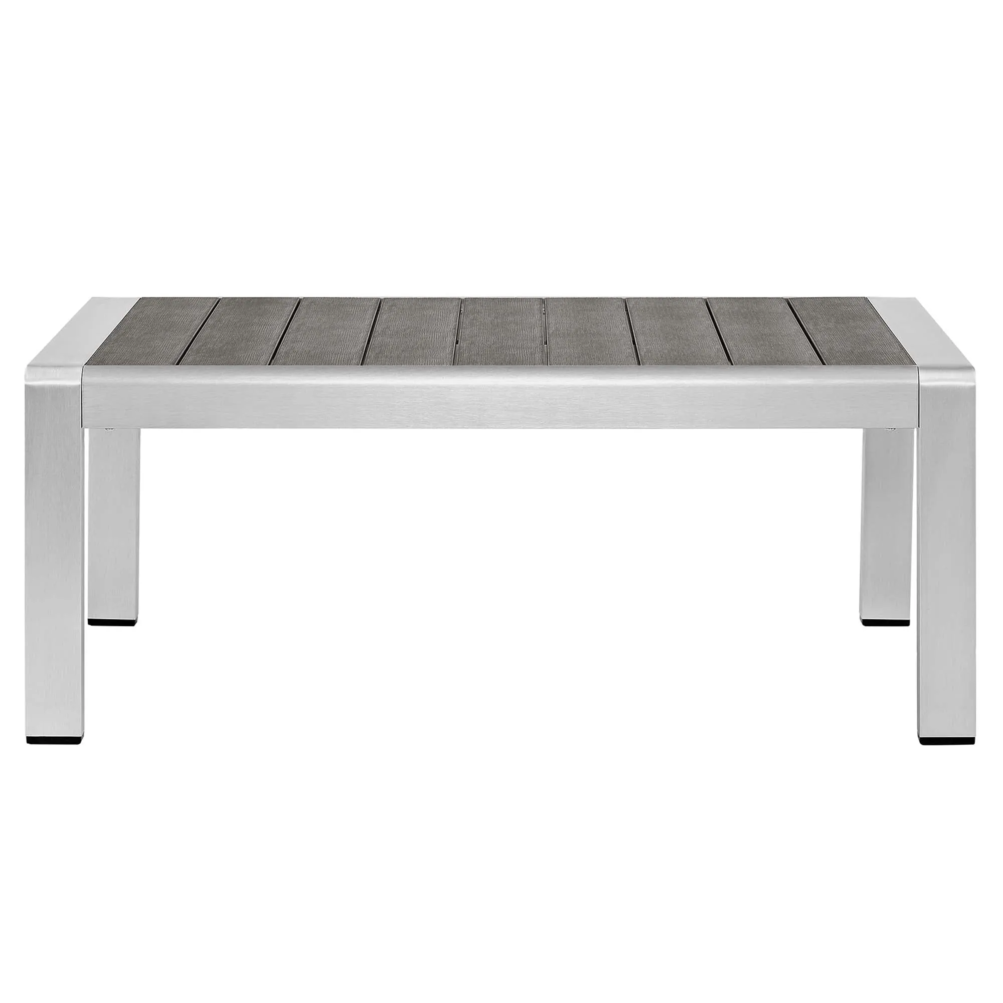 Shore Sunbrella® Fabric Outdoor Patio Aluminum 4 Piece Set by Modway