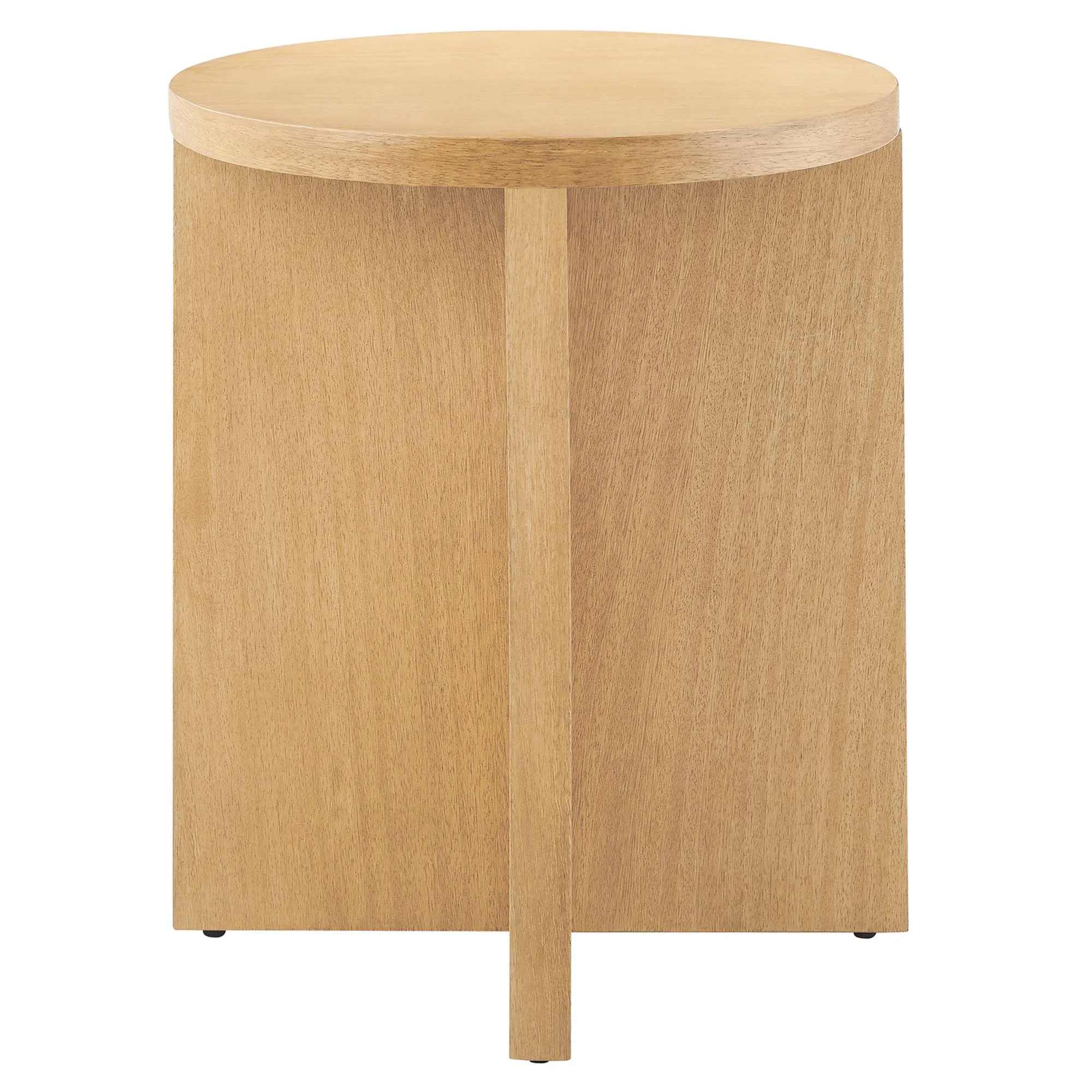Silas Round Wood Side Table by Modway