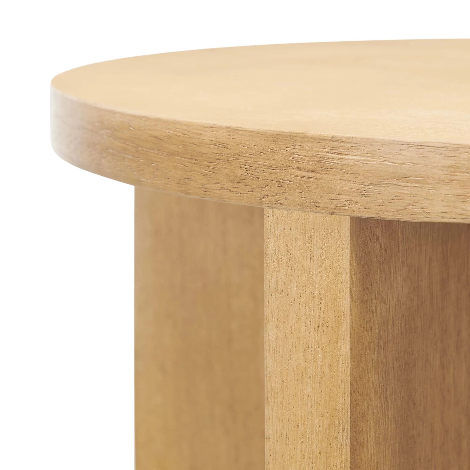 Silas Round Wood Side Table by Modway