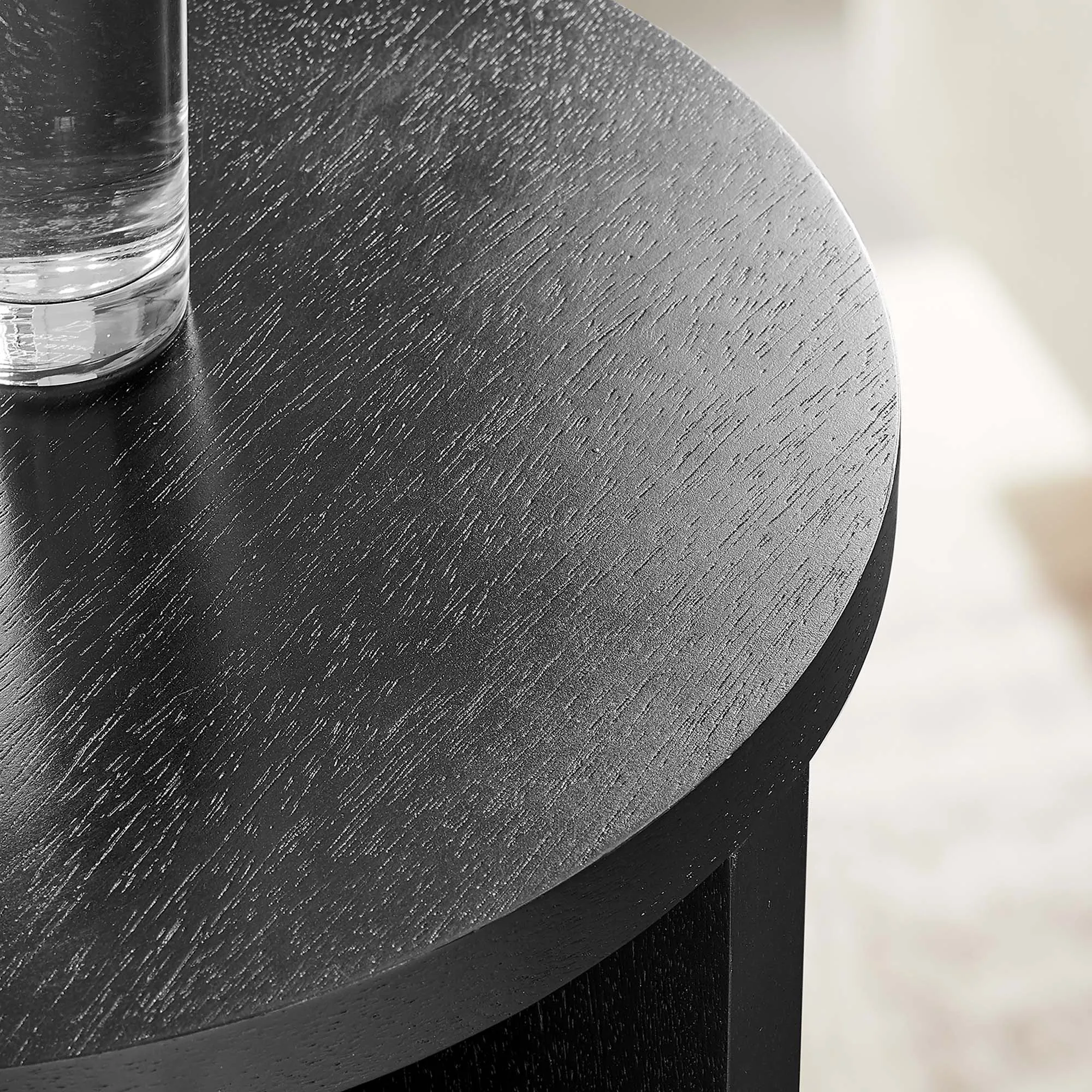 Silas Round Wood Side Table by Modway