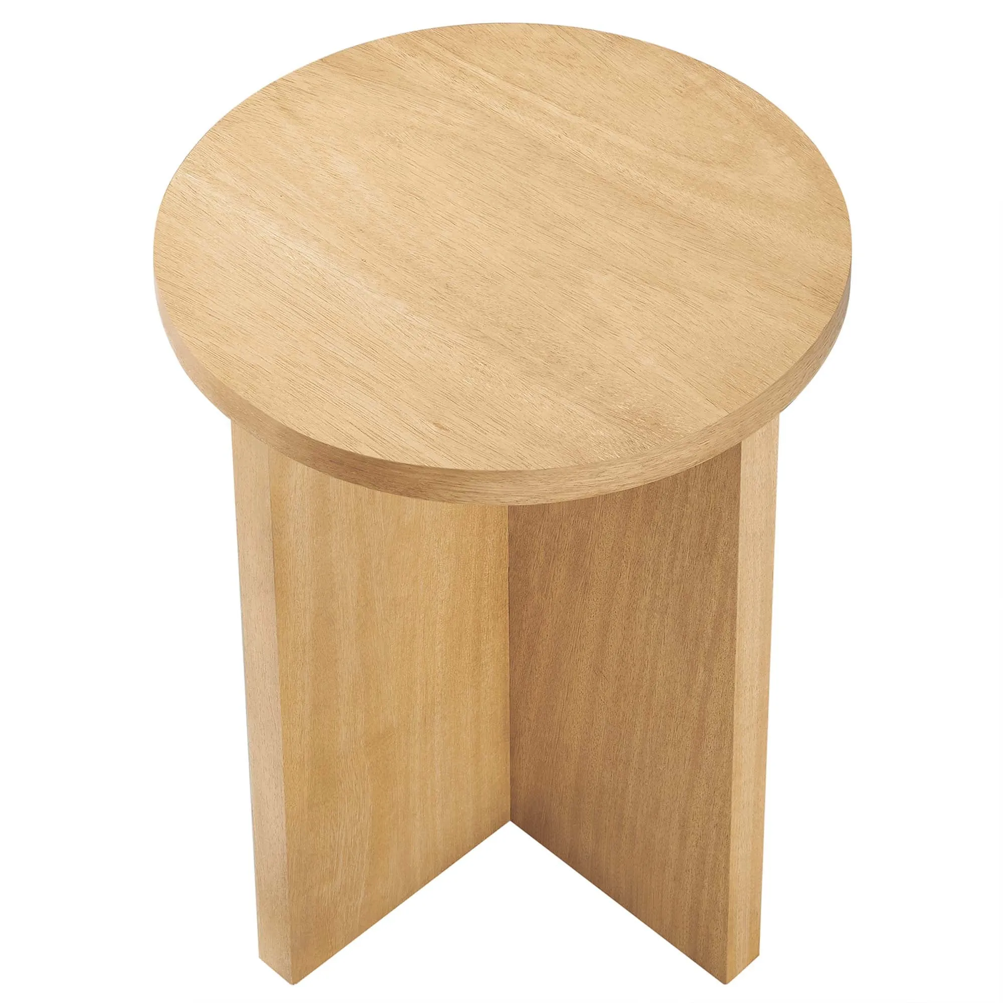 Silas Round Wood Side Table by Modway