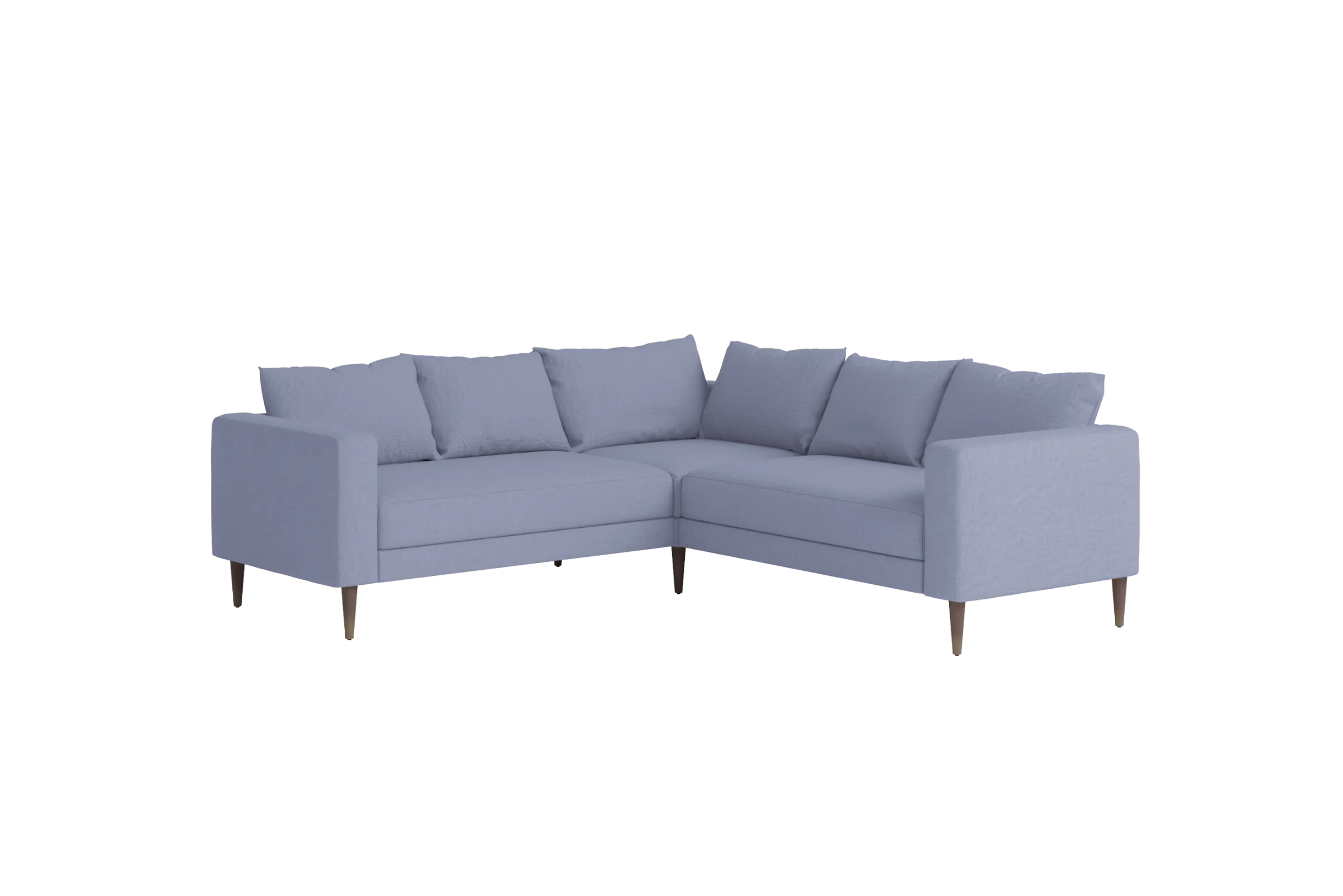 Slipcover: The Essential Corner Sectional (5 Seat) in Hemp