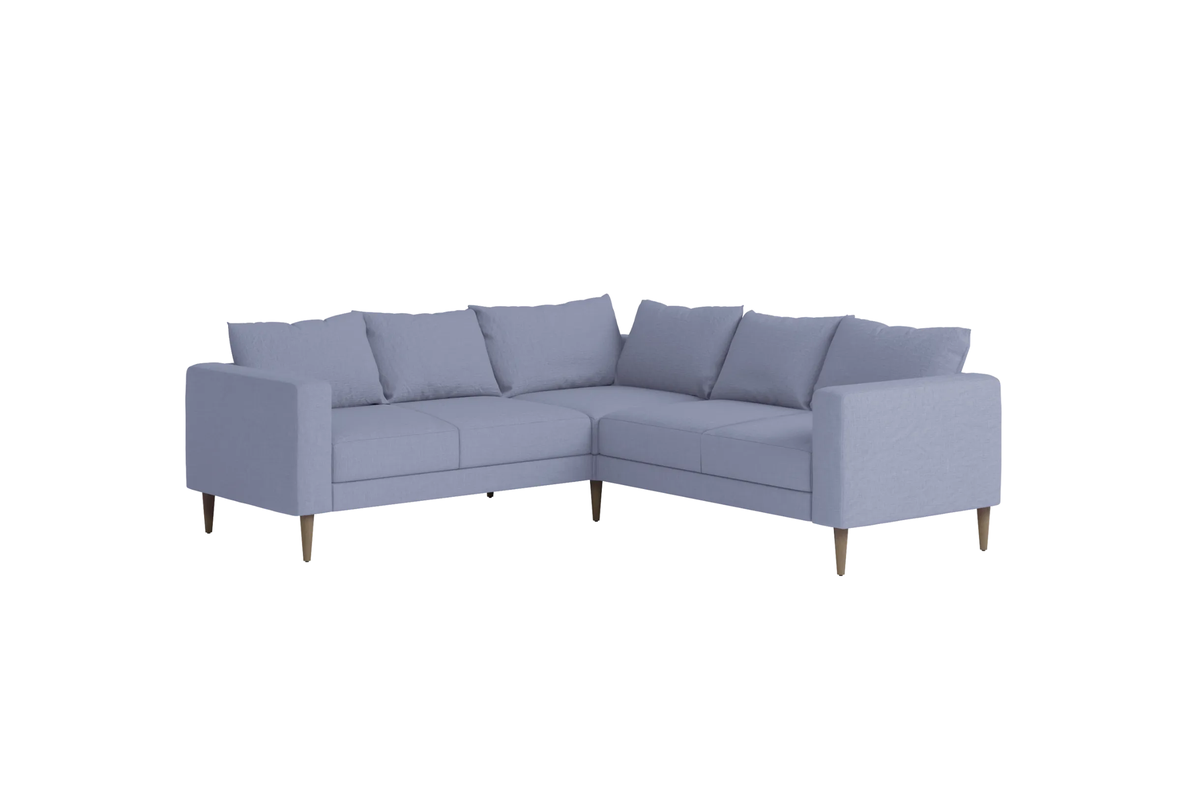 Slipcover: The Essential Corner Sectional (5 Seat) in Hemp