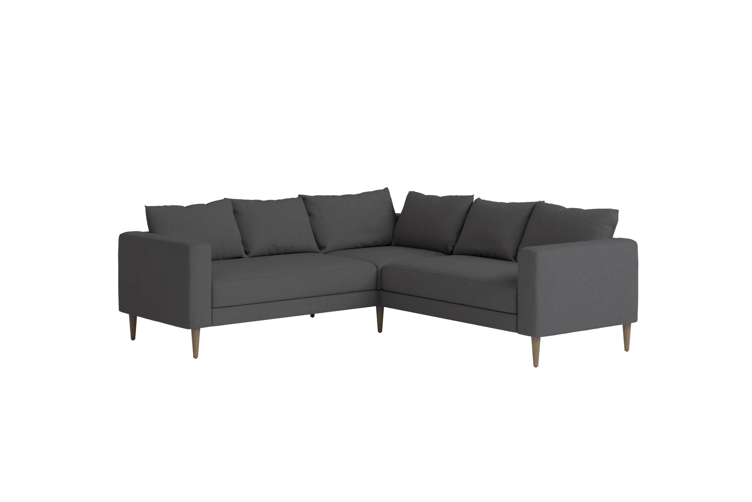 Slipcover: The Essential Corner Sectional (5 Seat) in Hemp