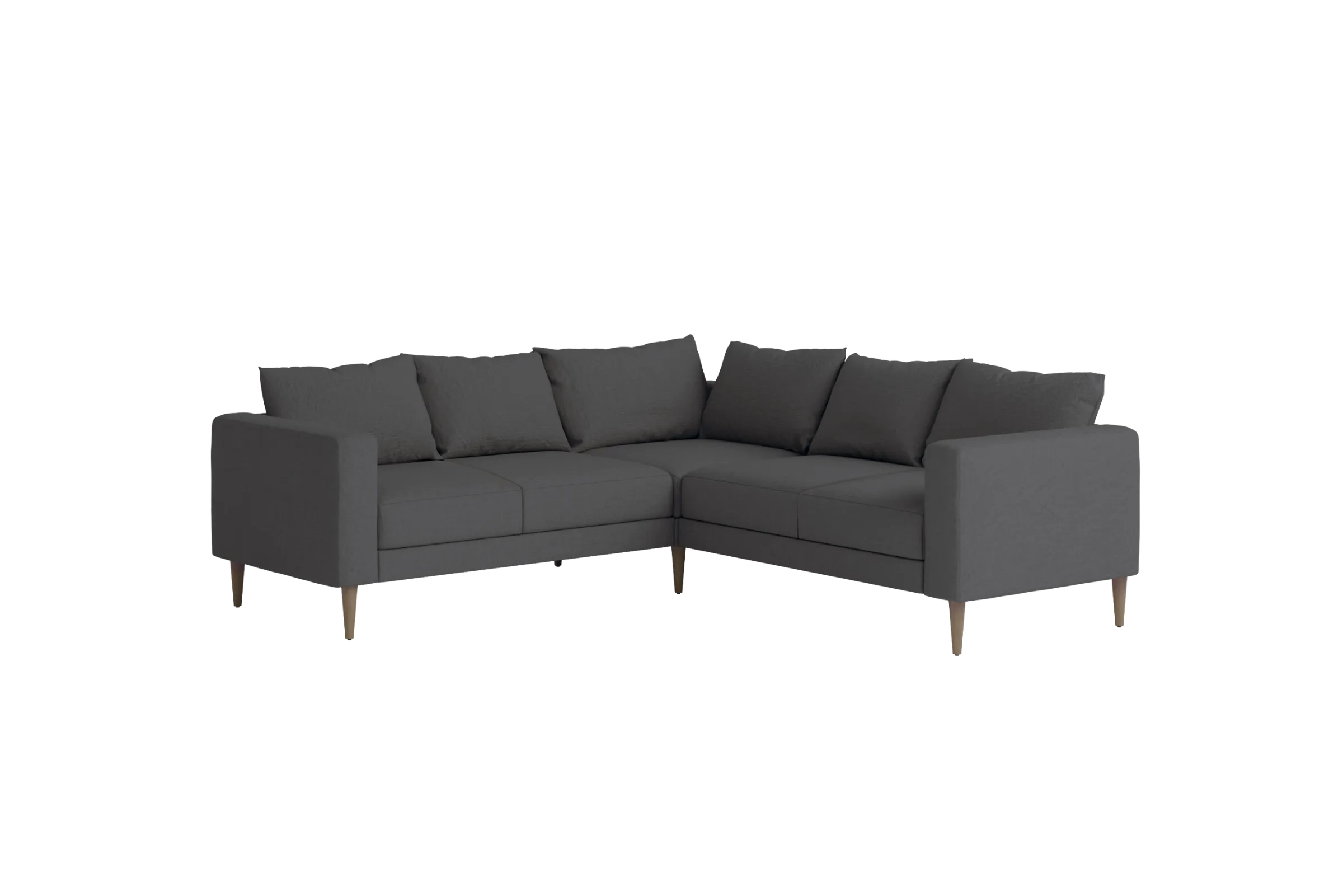 Slipcover: The Essential Corner Sectional (5 Seat) in Hemp